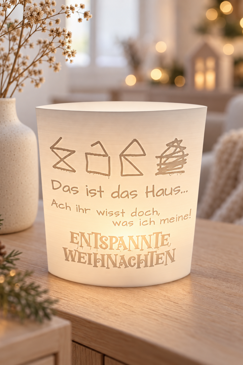 3D-Druckdatei  Windlicht "nikolaus"