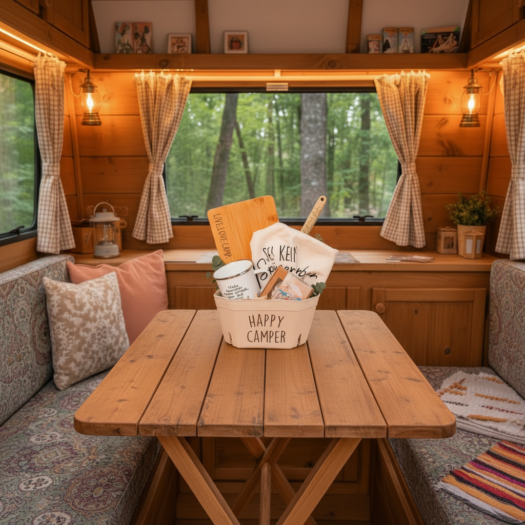 Geschenkbox Happy Camper