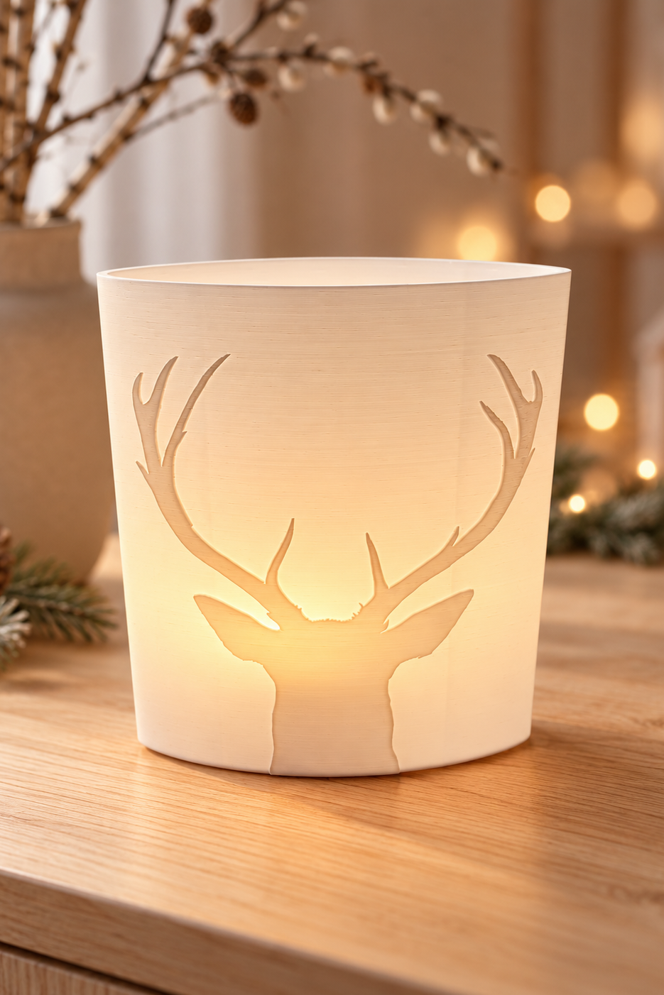 3D-Druckdatei  Windlicht "Hirsch"