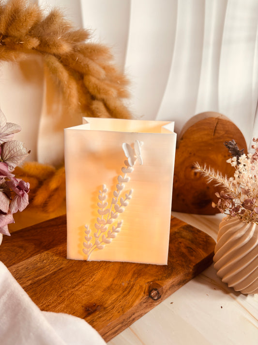 3D-Druckdatei - Windlicht - Papiertüte - Schmetterling 3D