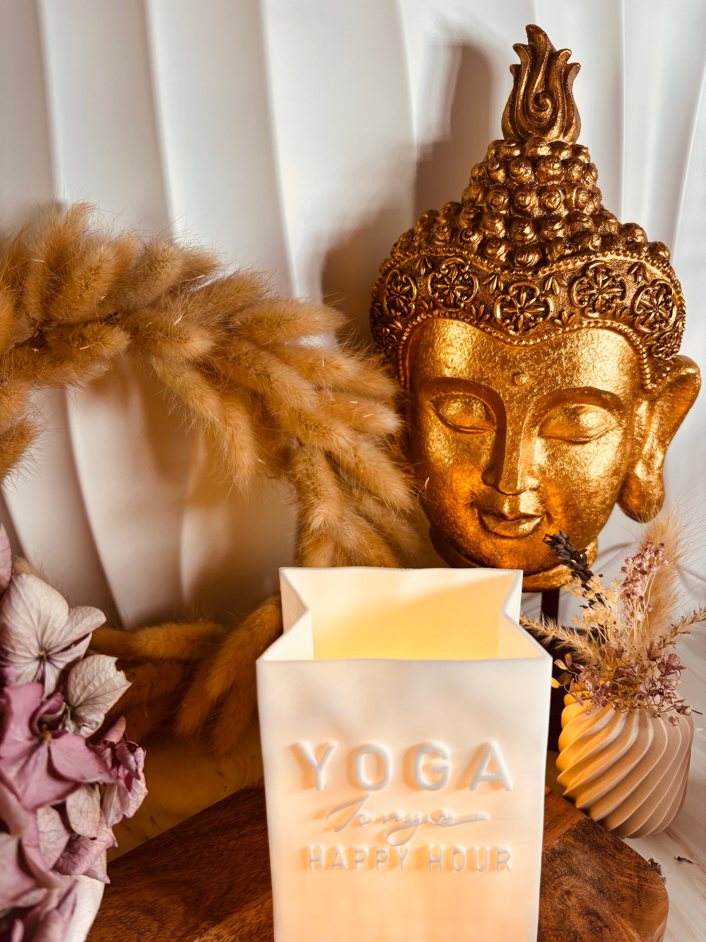 3D-Druckdatei - Windlicht - Papiertüte - YOGA