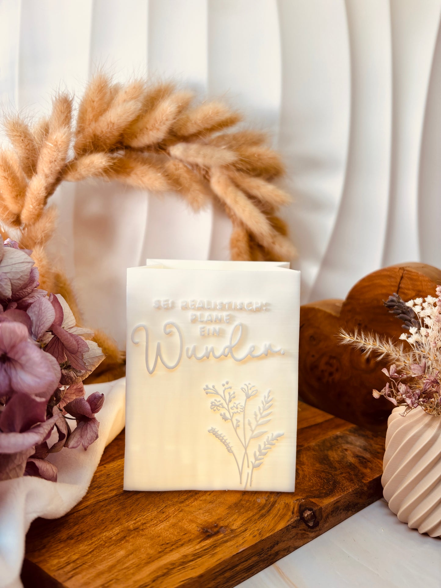 3D-Druckdatei - Windlicht - Papiertüte - Wunder