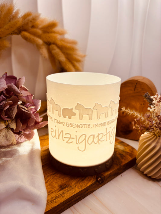 3D-Druckdatei - Windlicht - einzigartig