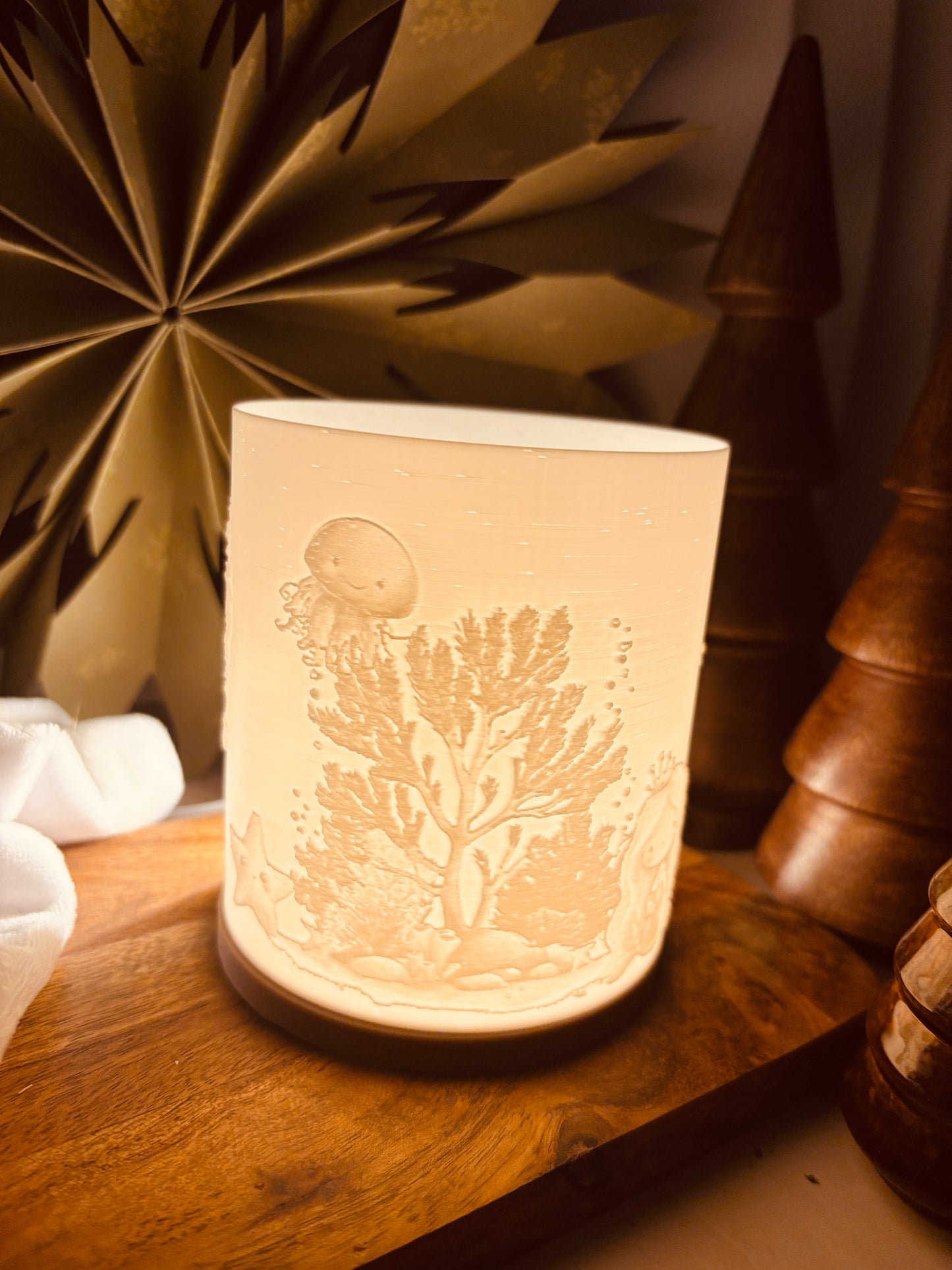 3D-Druckdatei - Nachtlicht - Meerjungfrau