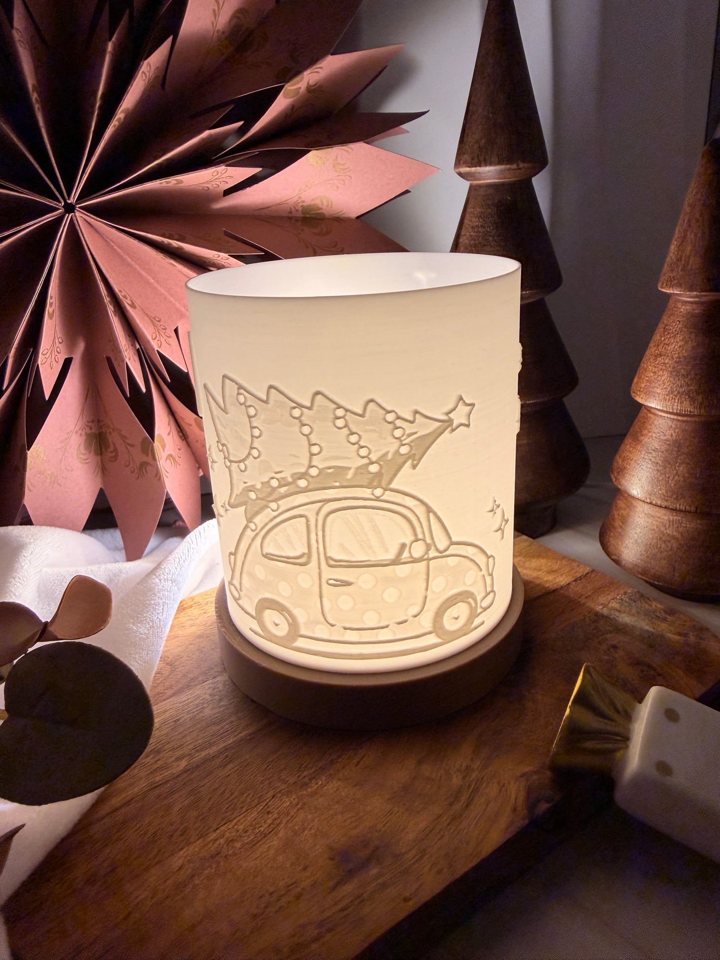 3D-Druckdatei - Windlicht - Geschenke-Auto