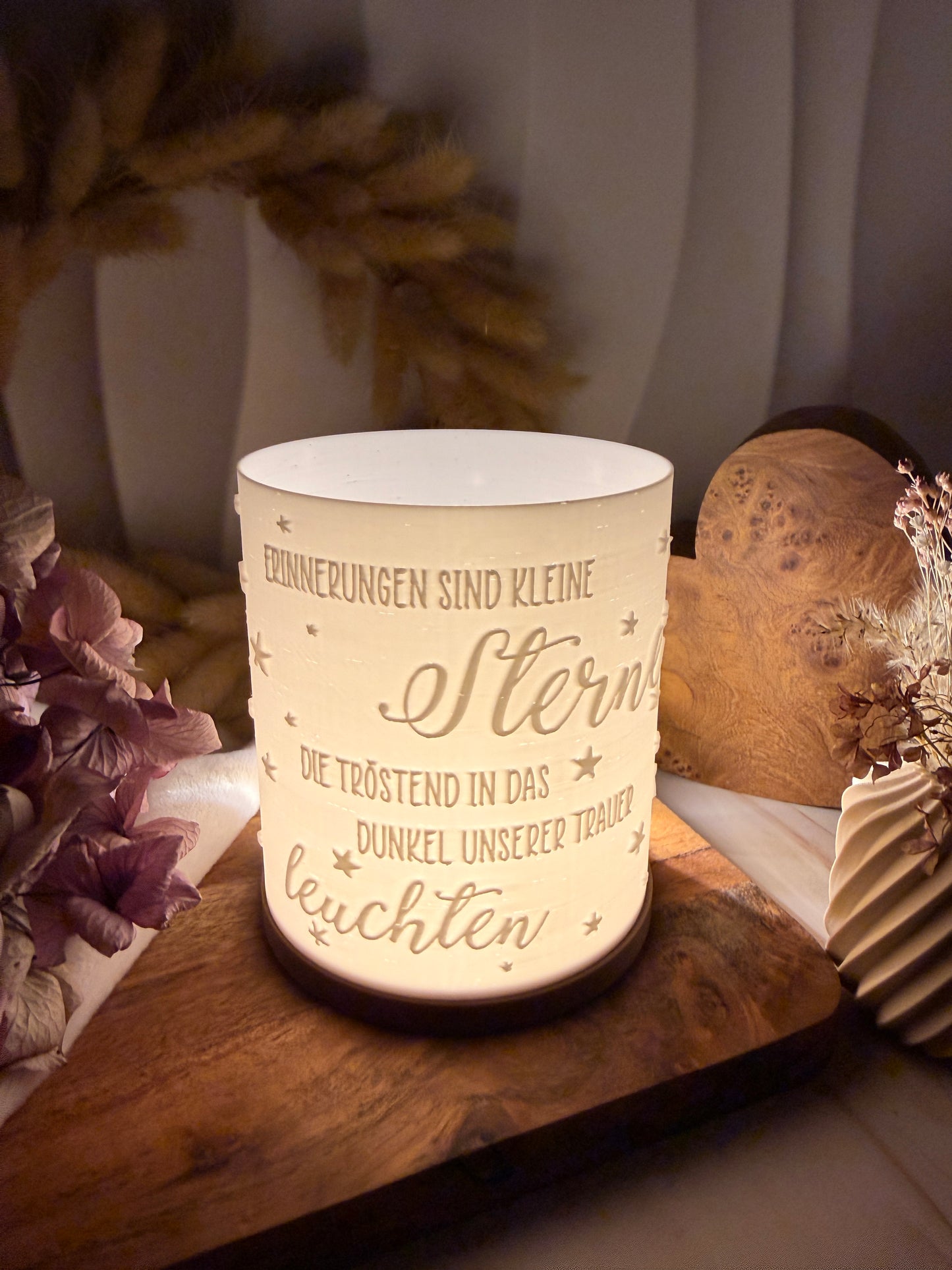 3D-Druckdatei - Windlicht - Leuchten der Sterne