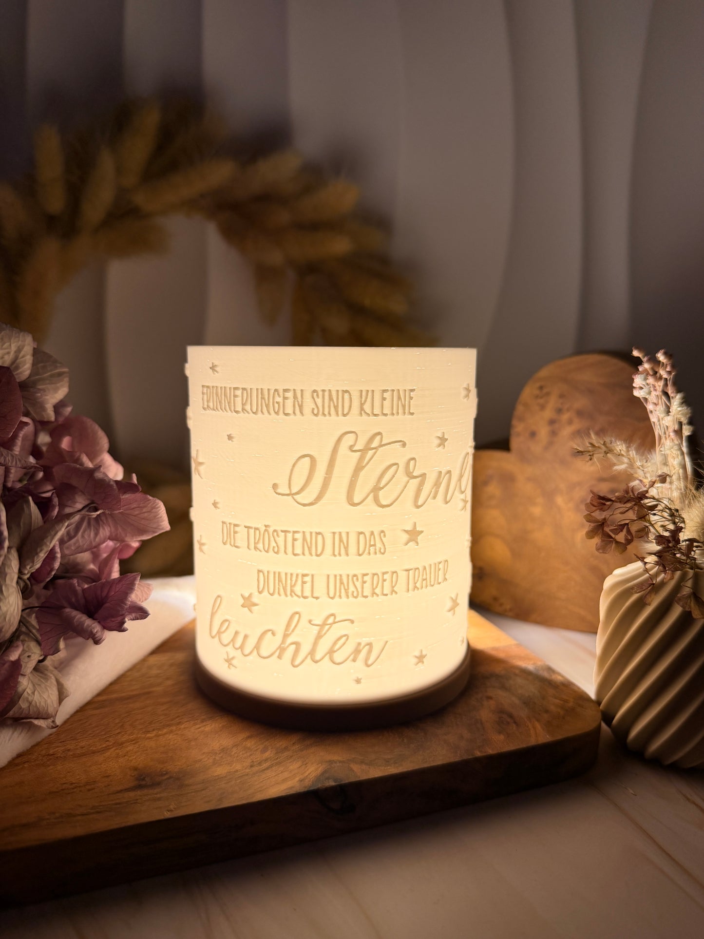 3D-Druckdatei - Windlicht - Leuchten der Sterne