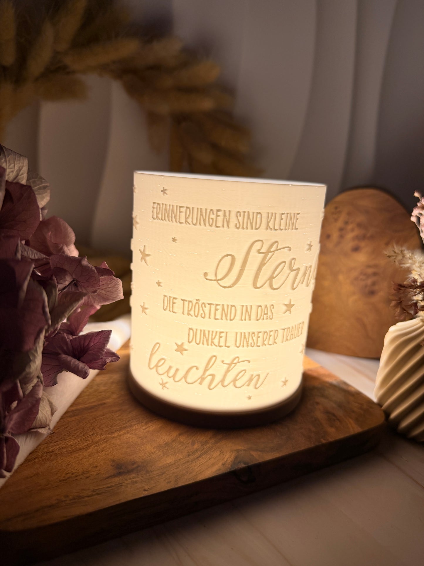 3D-Druckdatei - Windlicht - Leuchten der Sterne