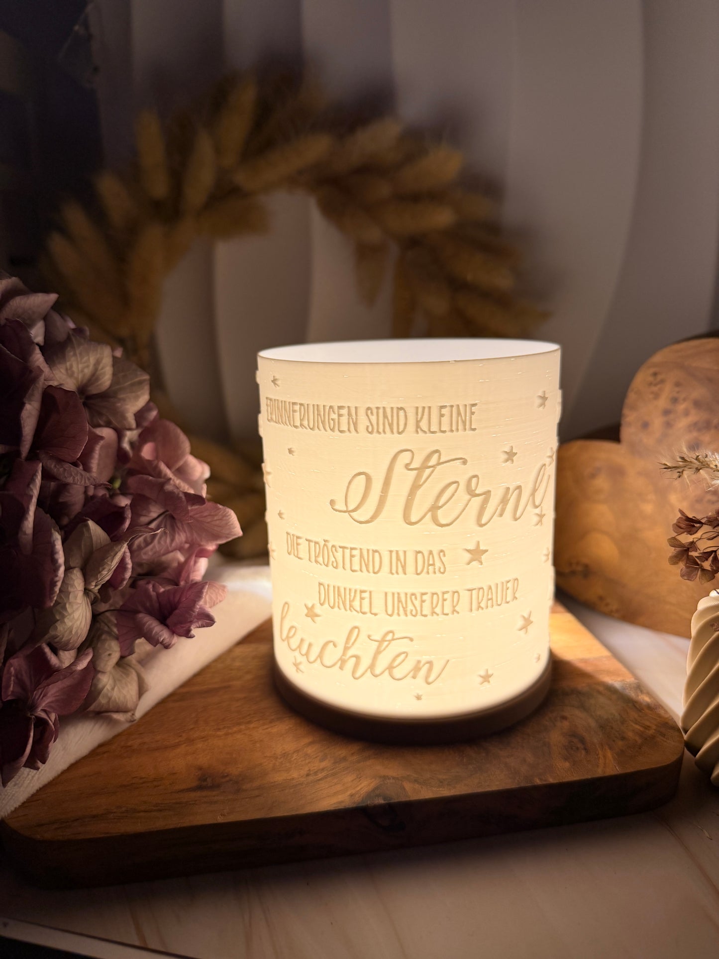 3D-Druckdatei - Windlicht - Leuchten der Sterne