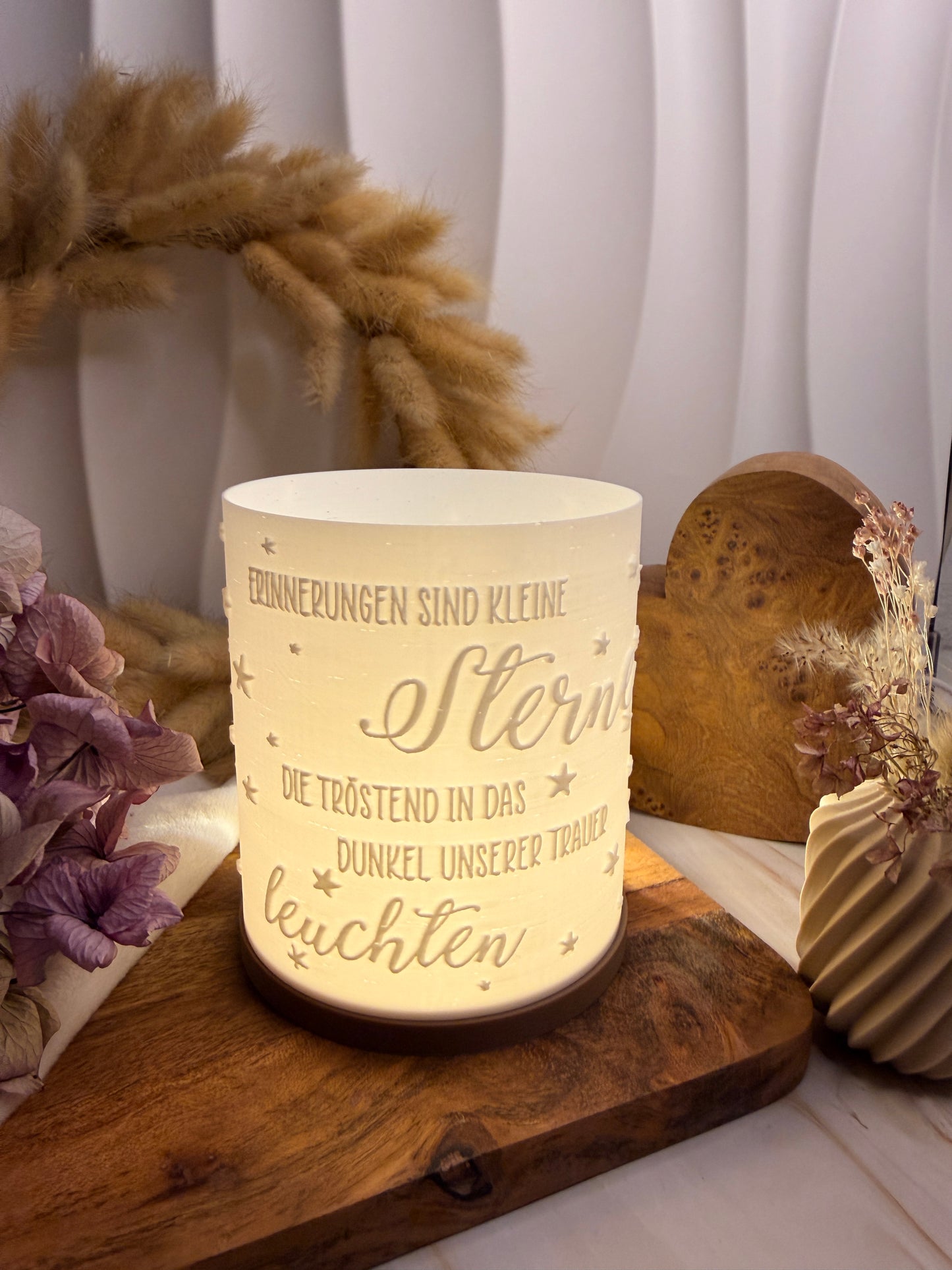 3D-Druckdatei - Windlicht - Leuchten der Sterne