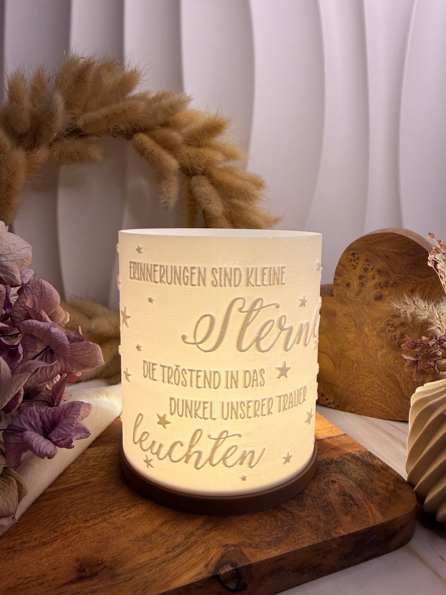 3D-Druckdatei - Windlicht - Leuchten der Sterne