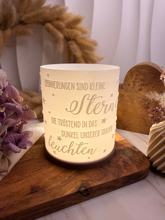 3D-Druckdatei - Windlicht - Leuchten der Sterne