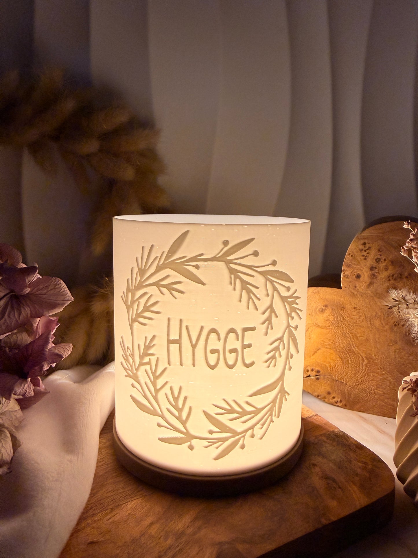 3D-Druckdatei - Windlicht - Hygge
