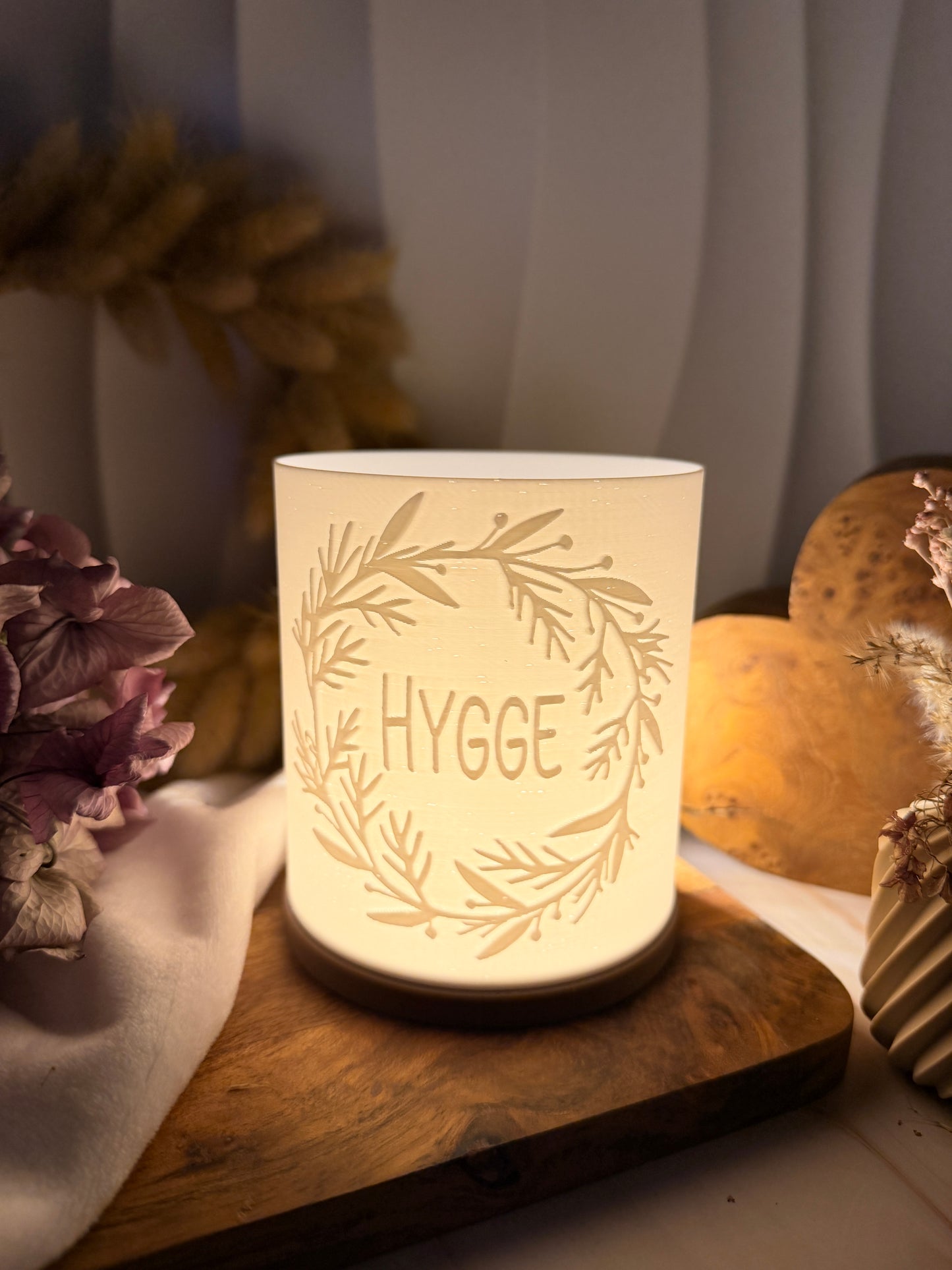 3D-Druckdatei - Windlicht - Hygge
