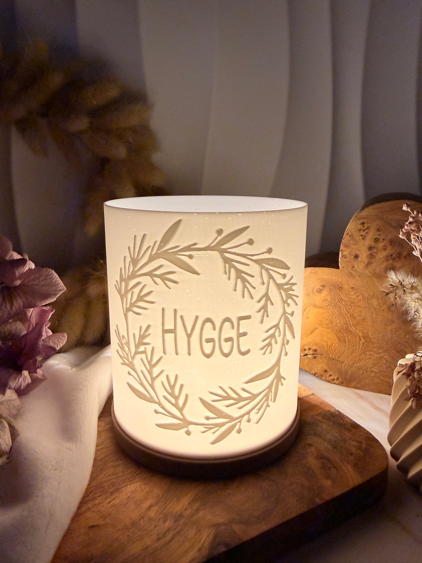 3D-Druckdatei - Windlicht - Hygge