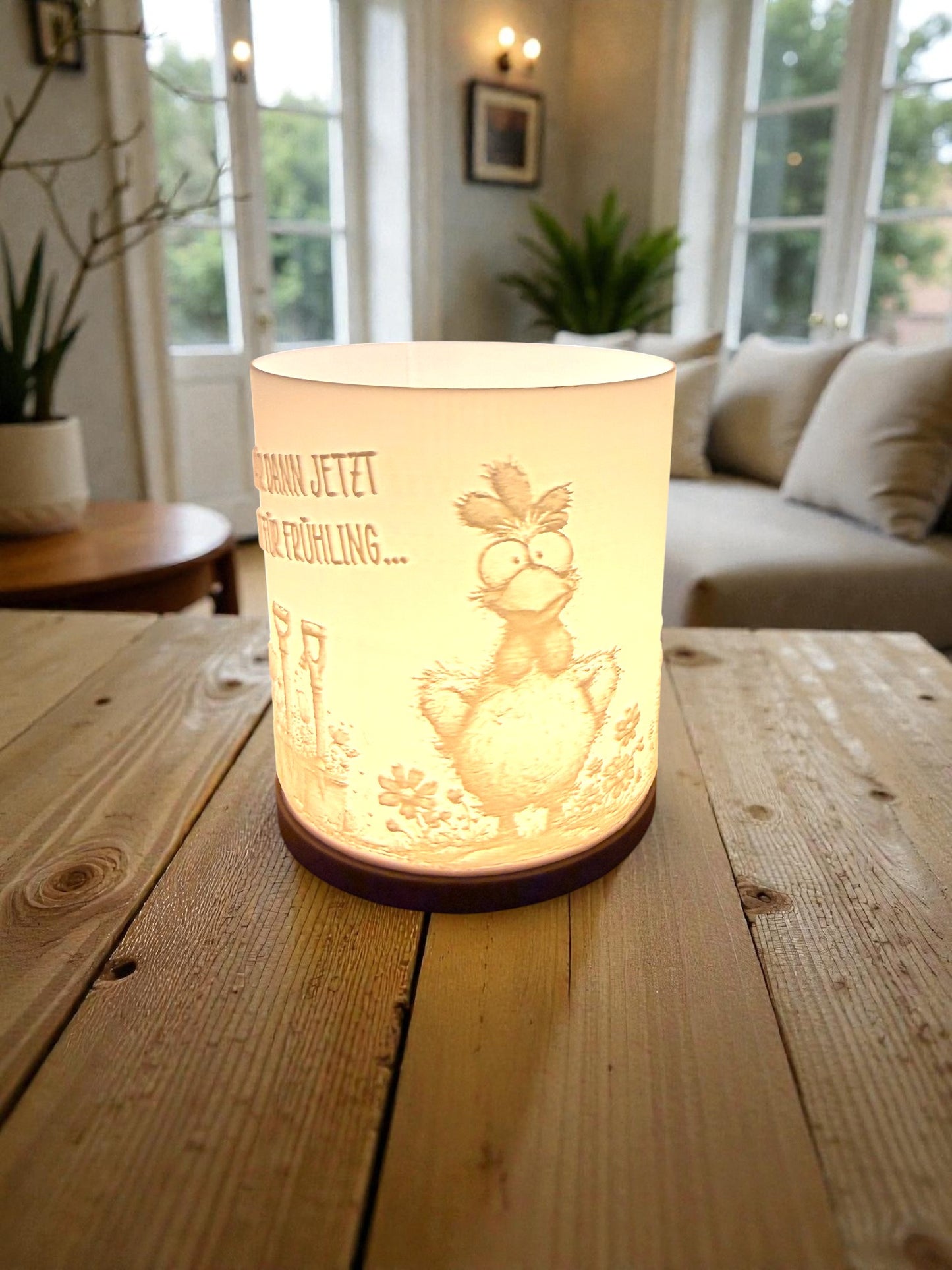 3D-Druckdatei - Windlicht - Bereit für Frühling