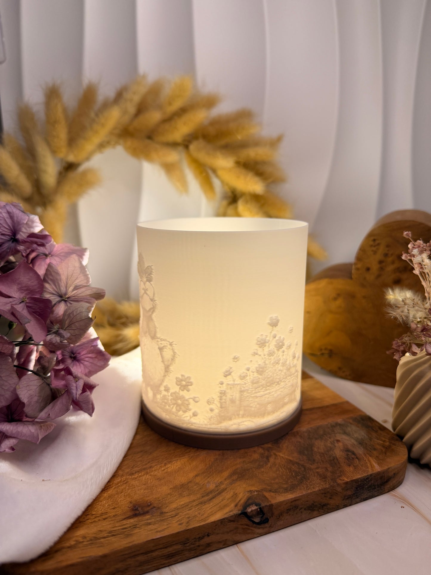 3D-Druckdatei - Windlicht - Bereit für Frühling