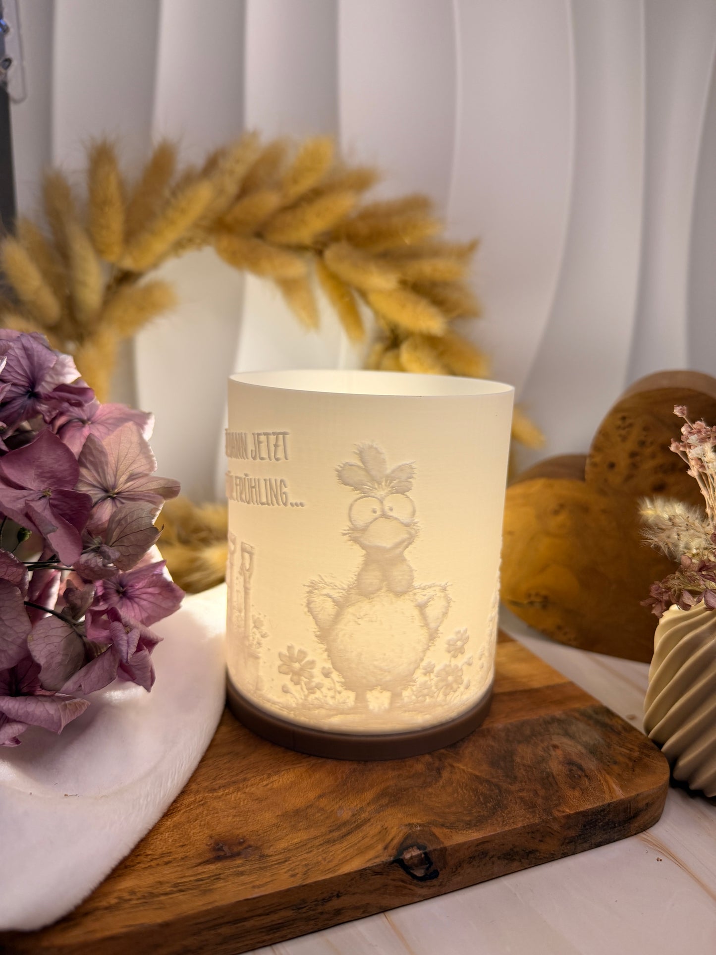 3D-Druckdatei - Windlicht - Bereit für Frühling