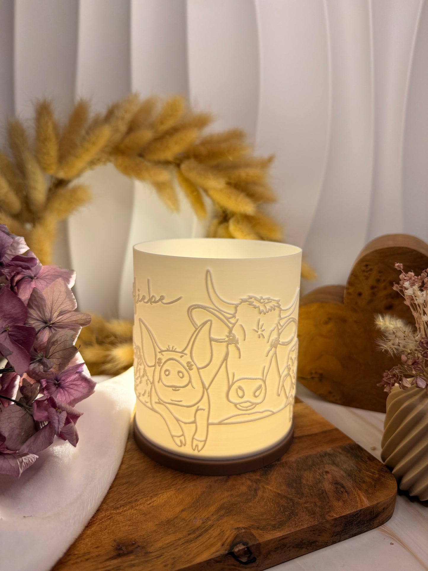 3D-Druckdatei - Windlicht - Dorfliebe
