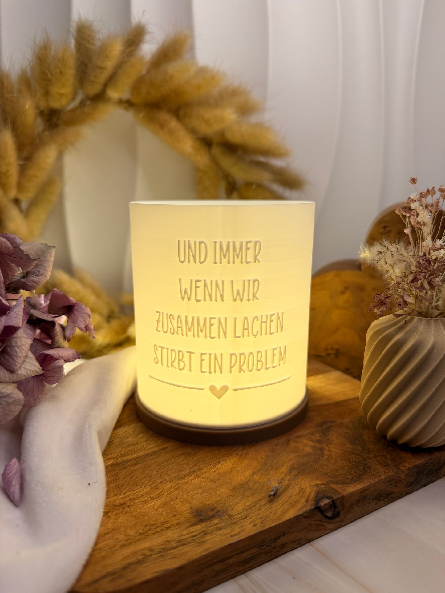 3D-Druckdatei - Windlicht - Freundin