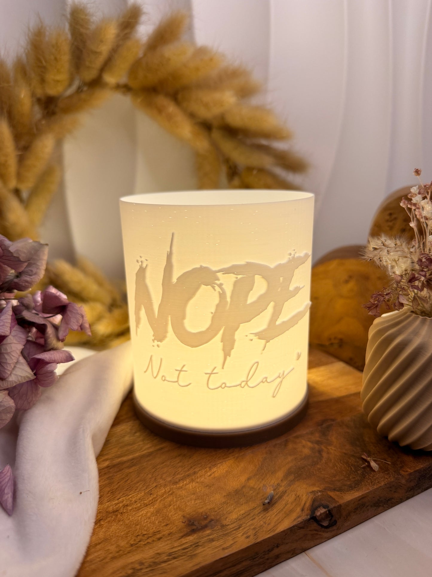 3D-Druckdatei - Windlicht - Nope not today