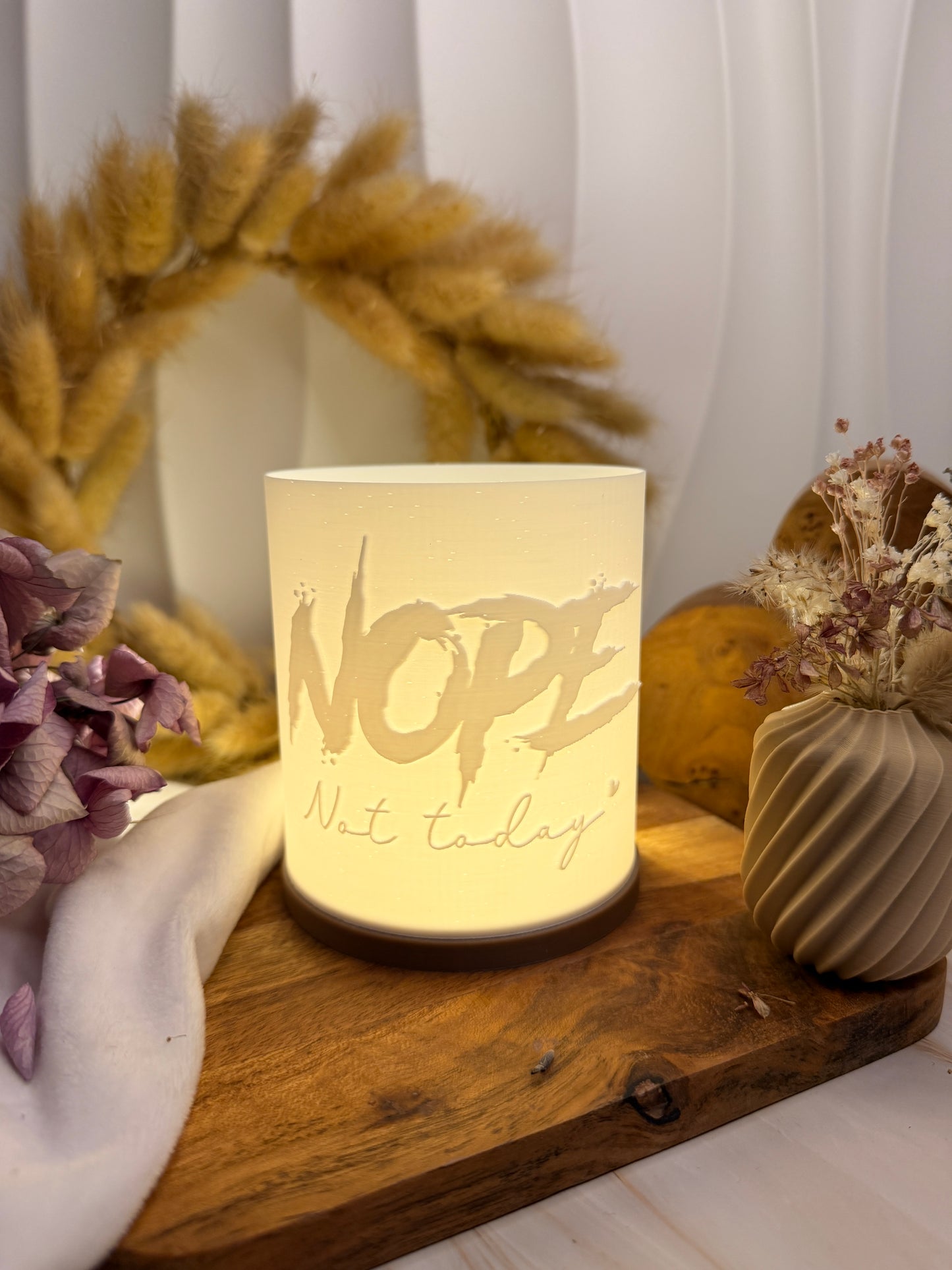 3D-Druckdatei - Windlicht - Nope not today