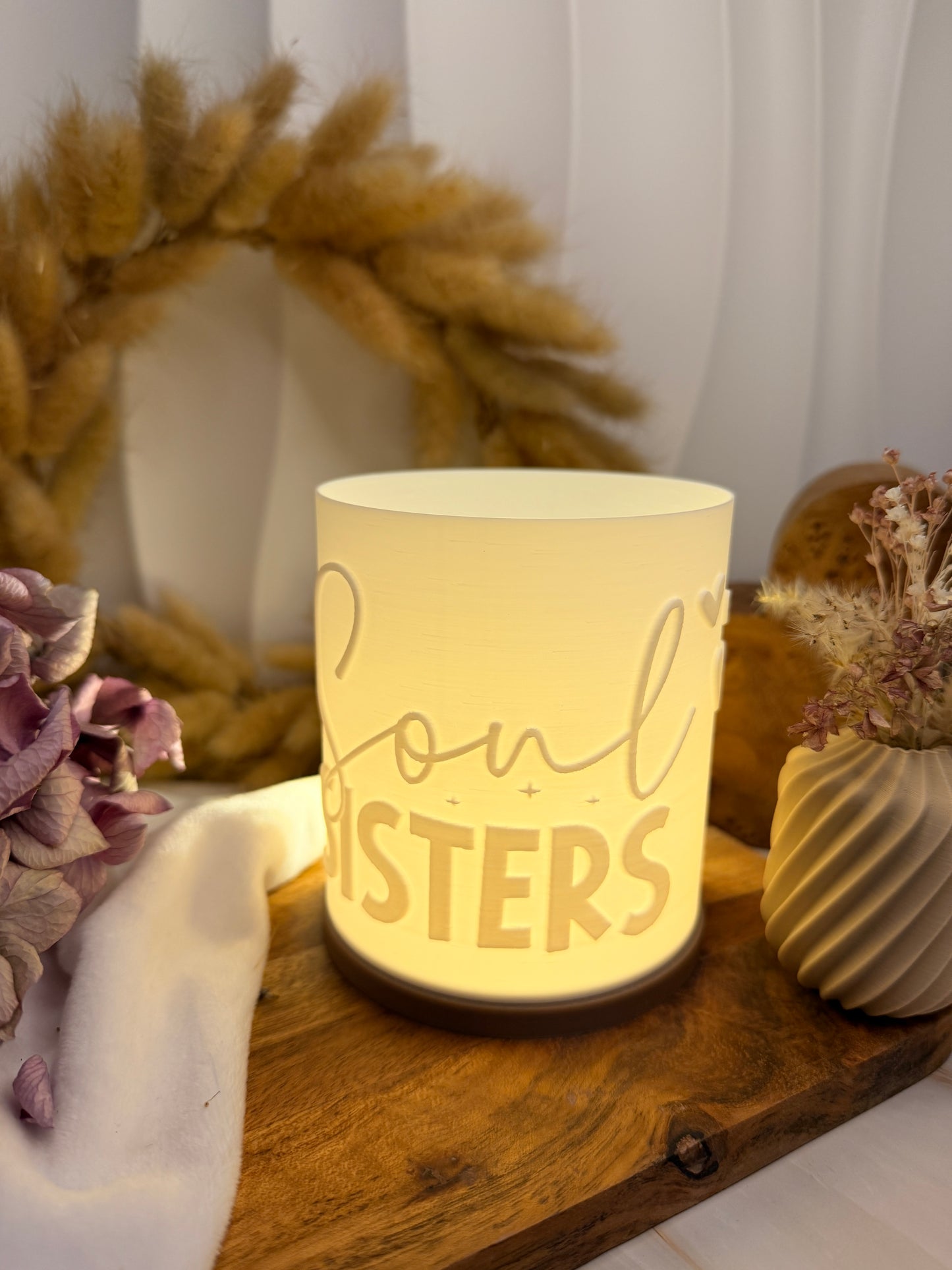 3D-Druckdatei - Windlicht - soul sisters