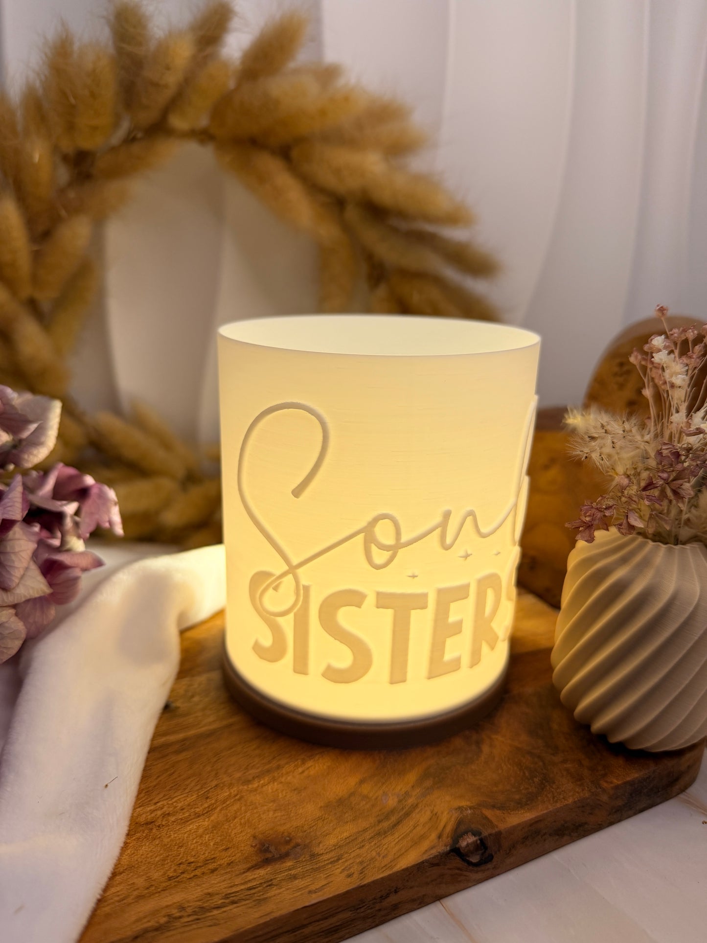 3D-Druckdatei - Windlicht - soul sisters