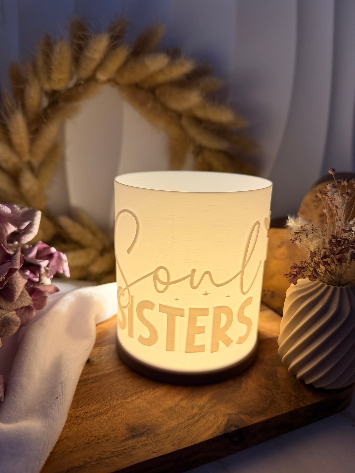 3D-Druckdatei - Windlicht - soul sisters