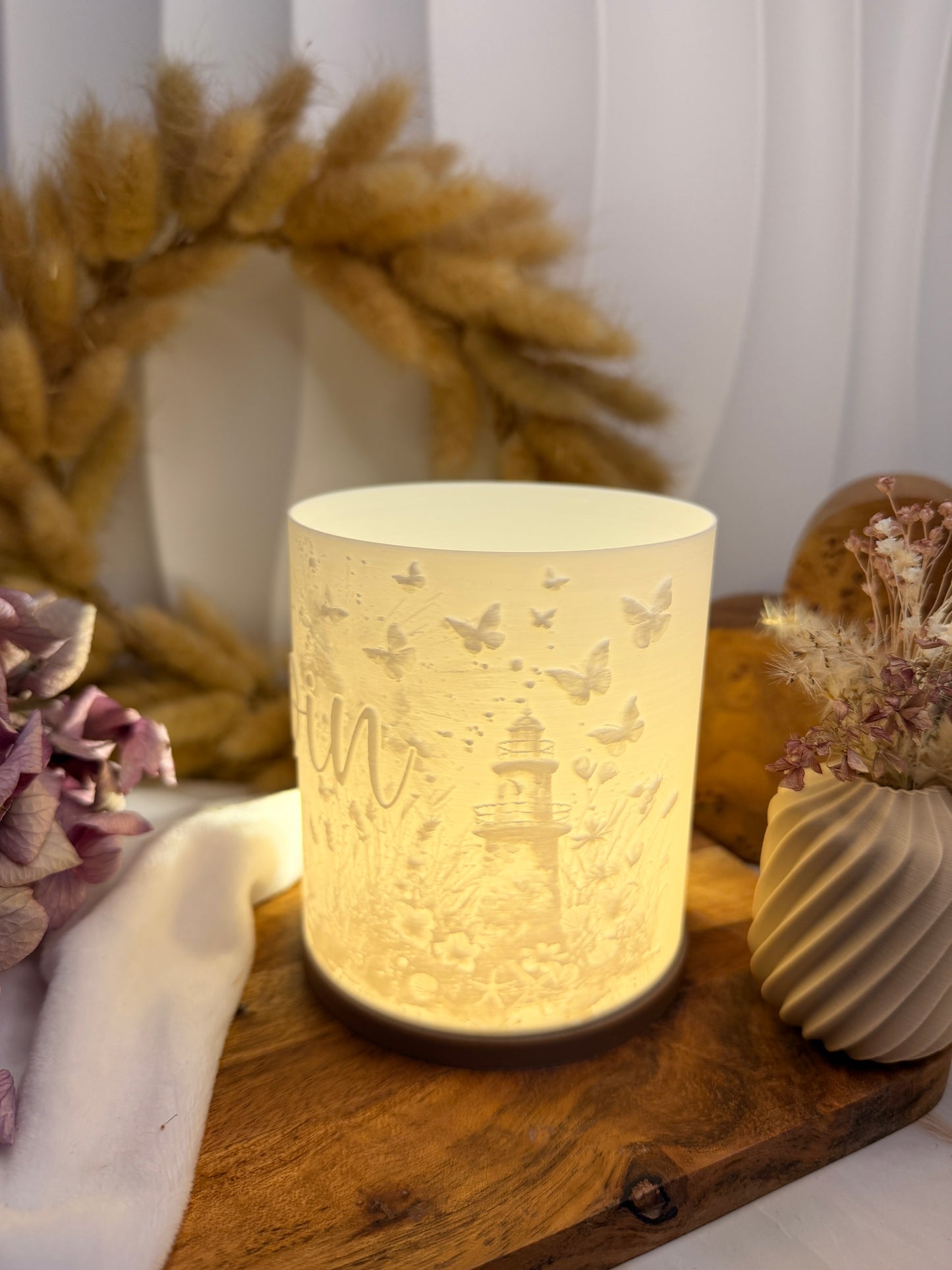 3D-Druckdatei - Windlicht - Moin