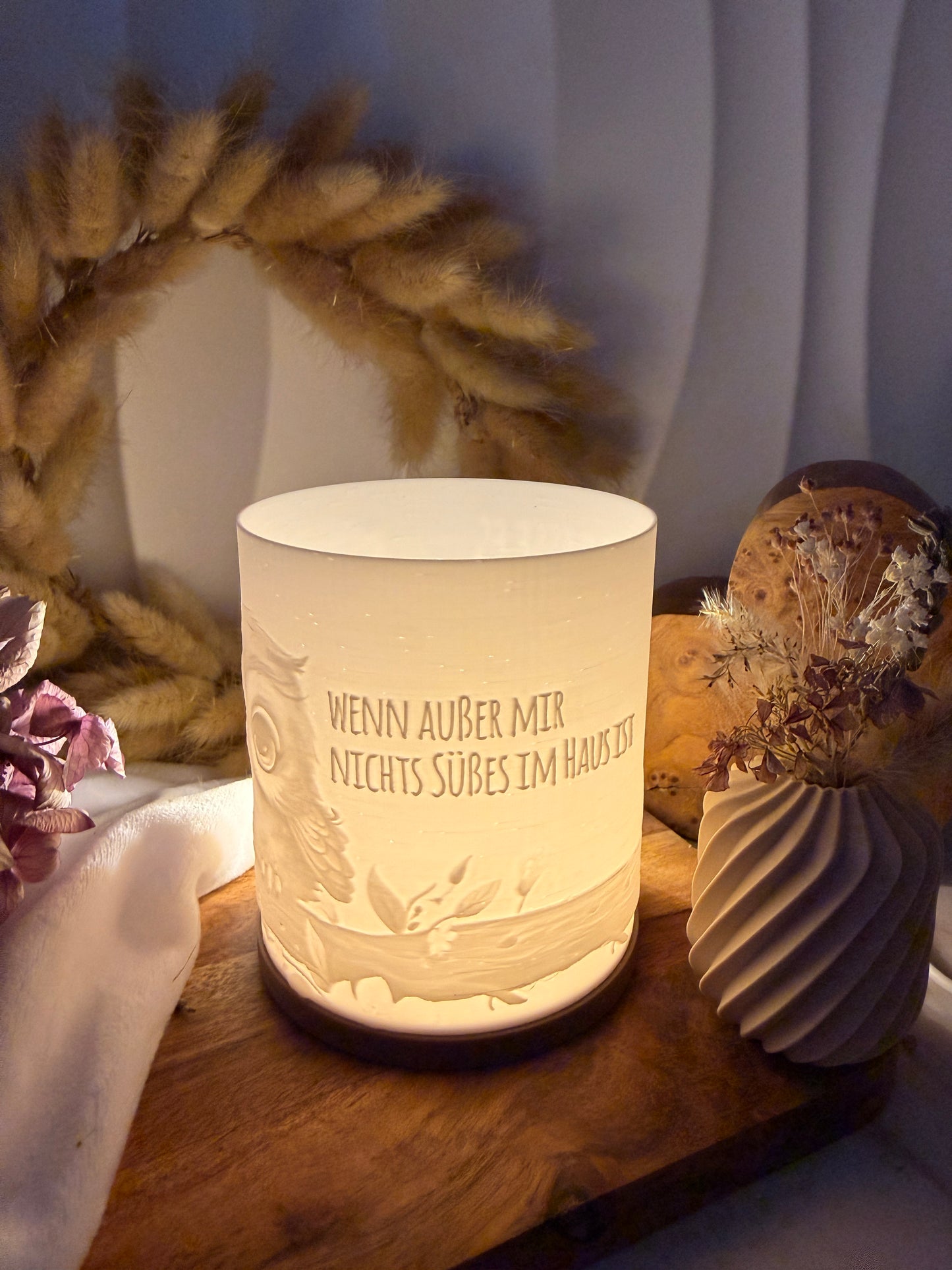 3D-Druckdatei - Windlicht - Eule