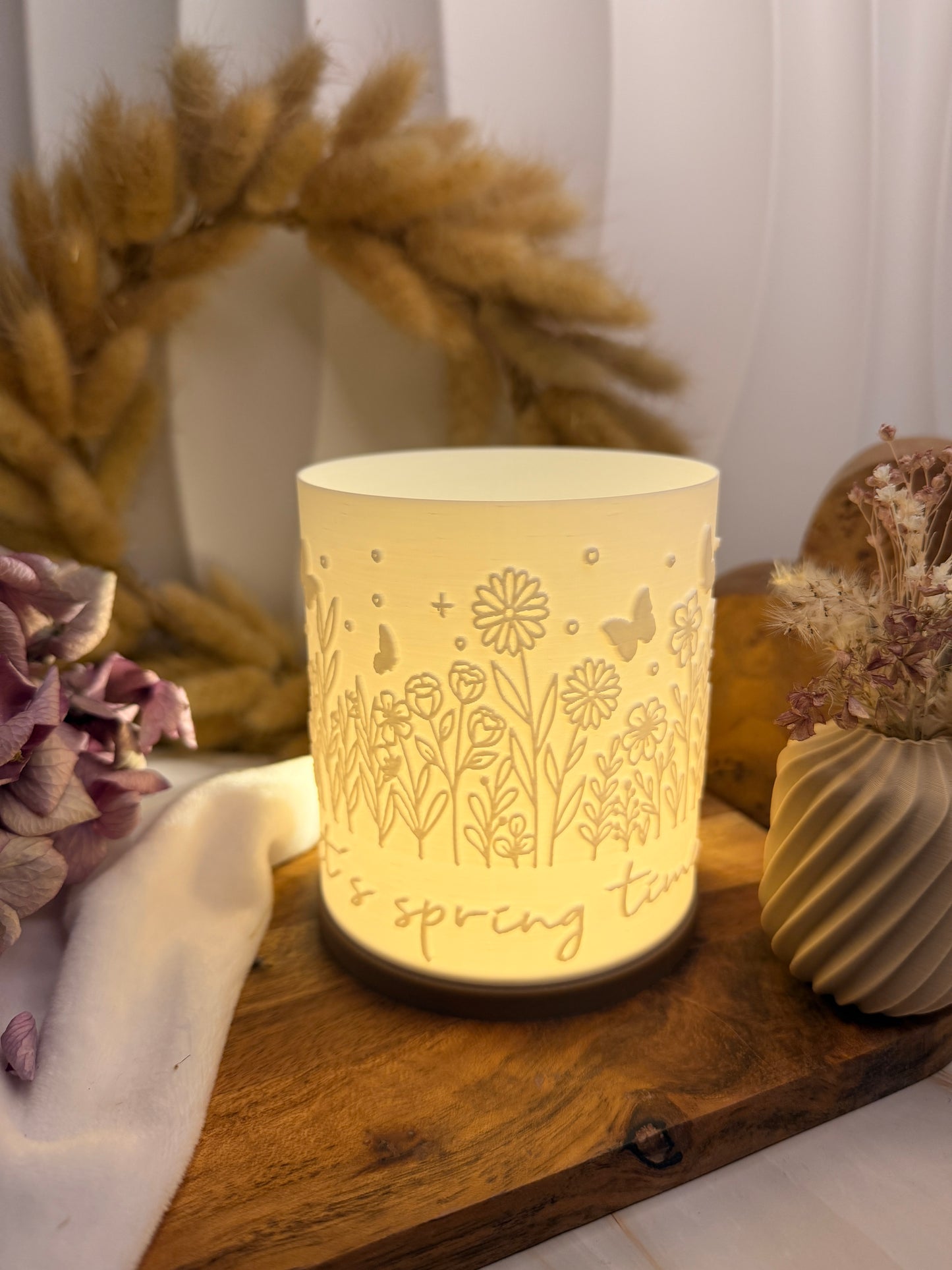 3D-Druckdatei - Windlicht - it´s spring time
