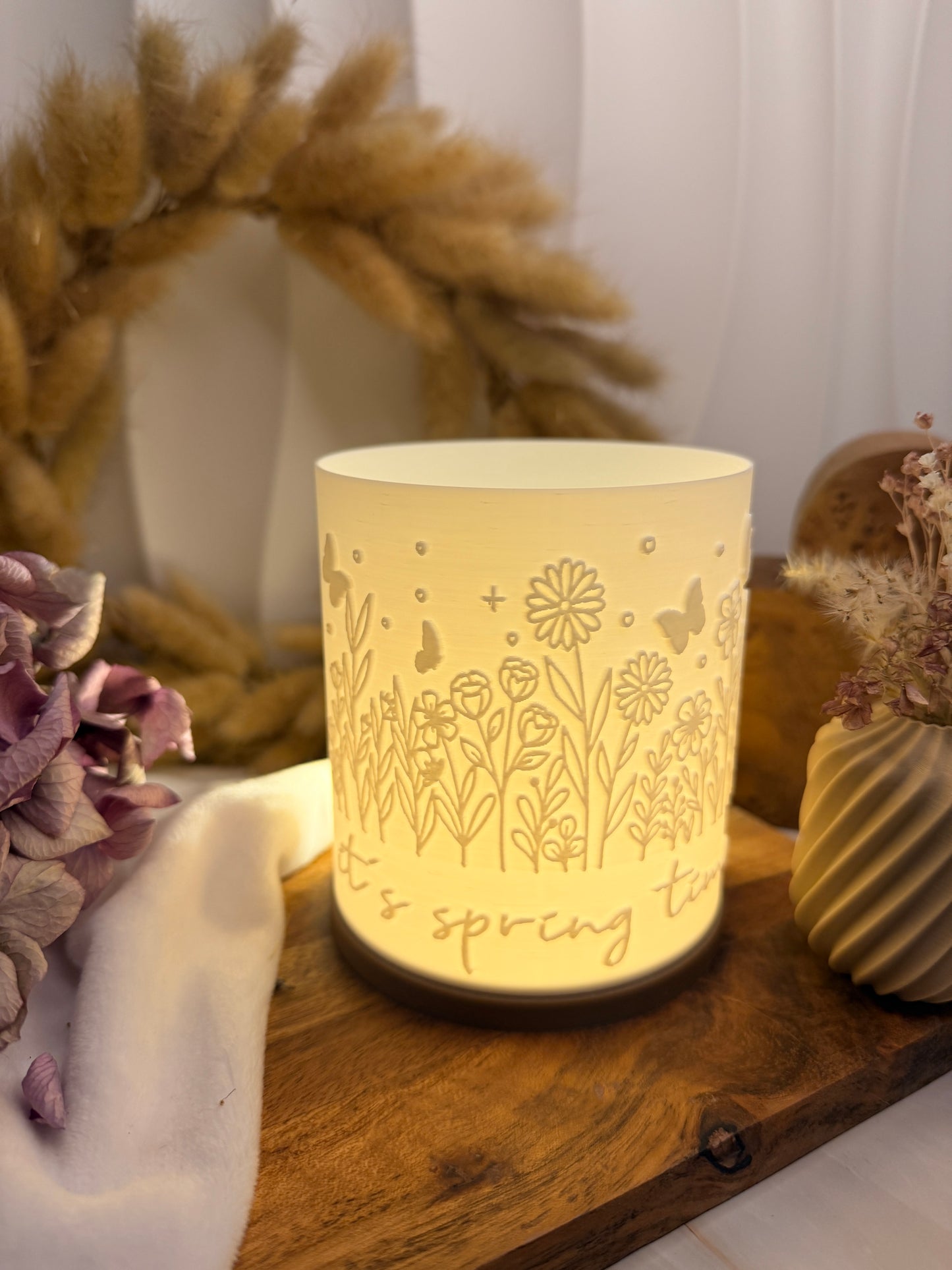3D-Druckdatei - Windlicht - it´s spring time
