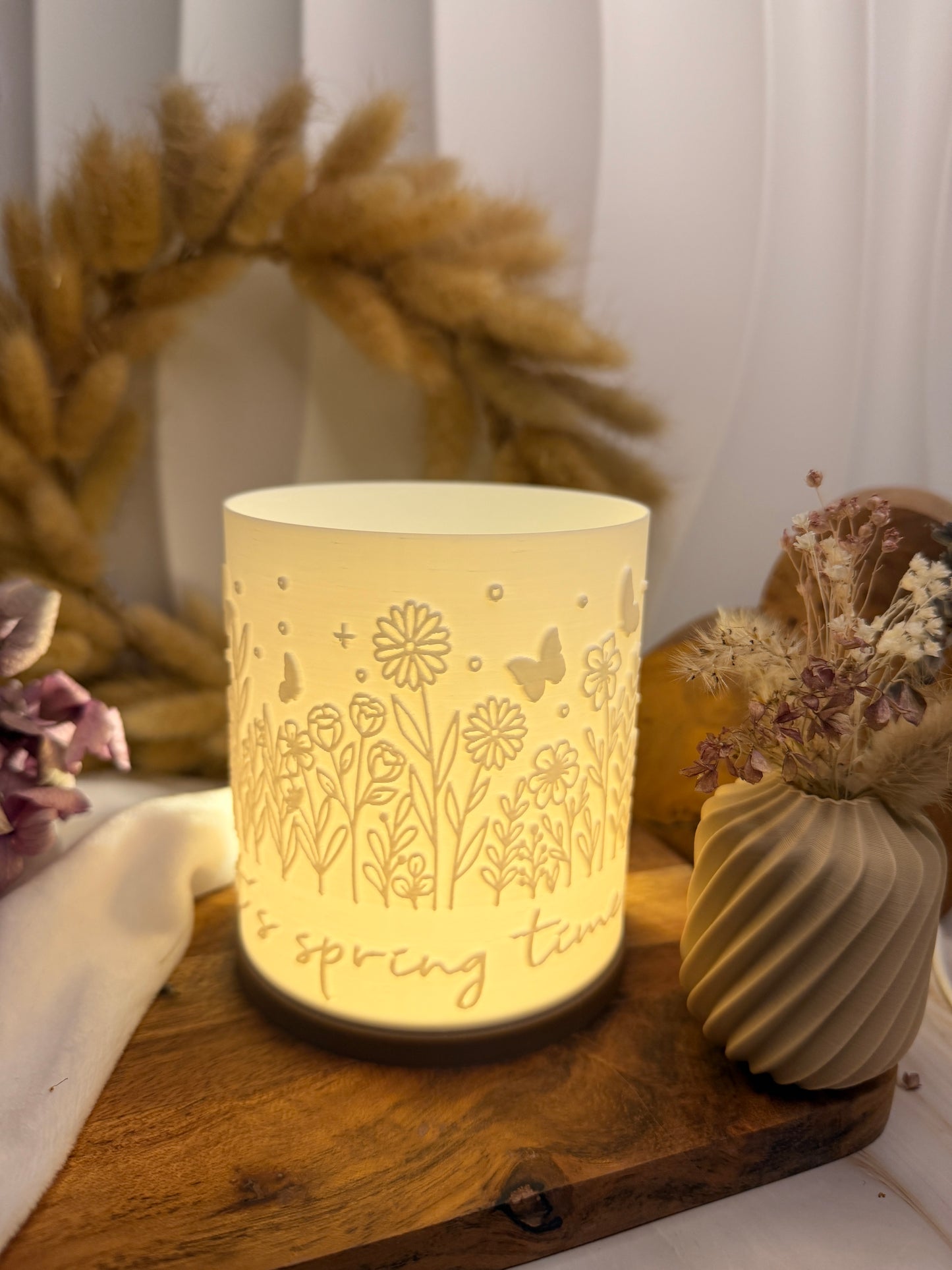 3D-Druckdatei - Windlicht - it´s spring time