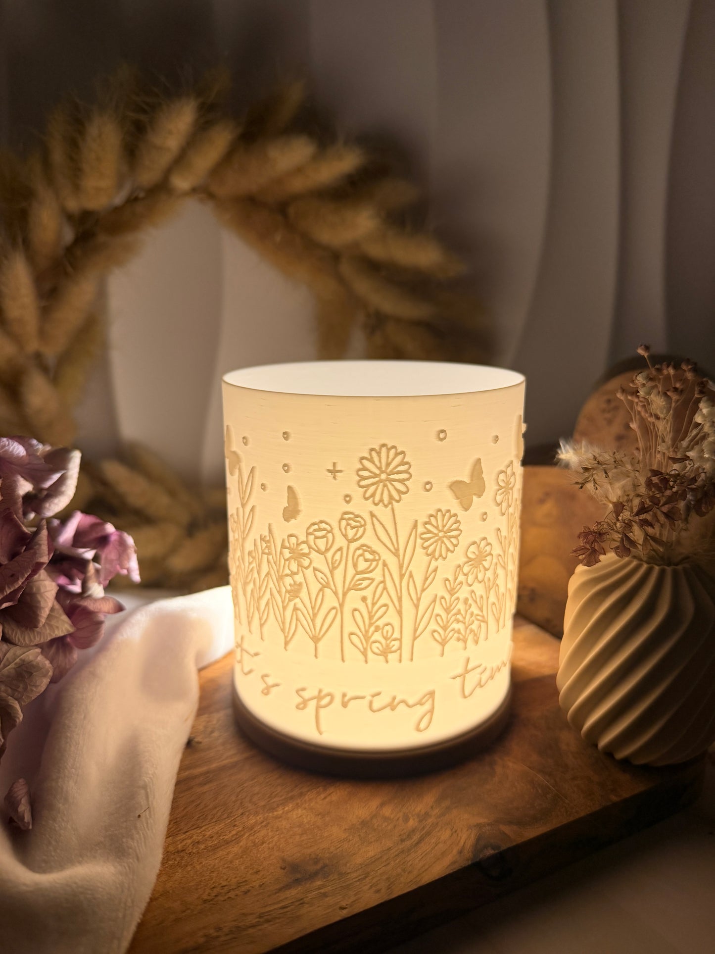 3D-Druckdatei - Windlicht - it´s spring time