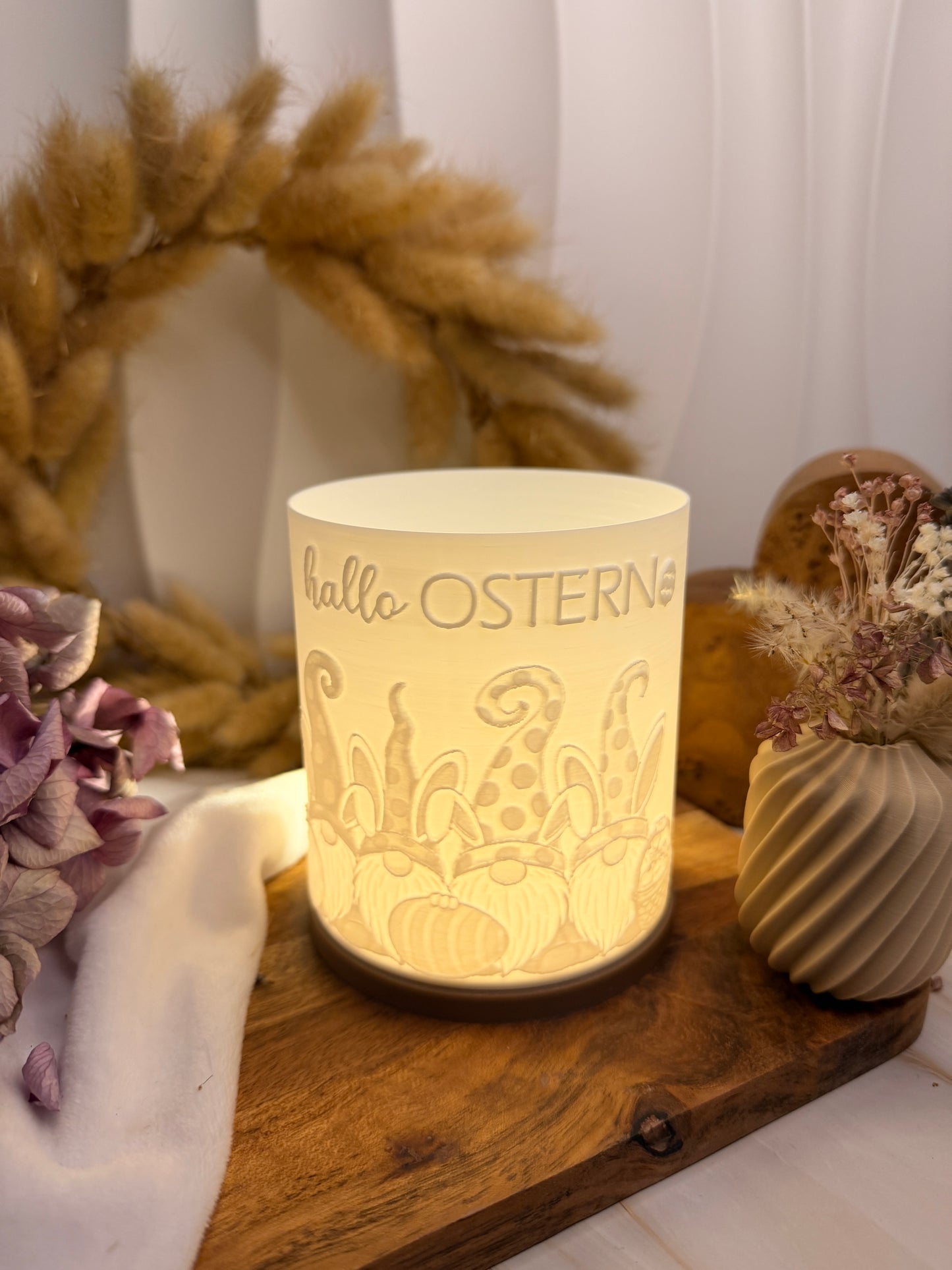 3D-Druckdatei - Windlicht - Oster Wichtel