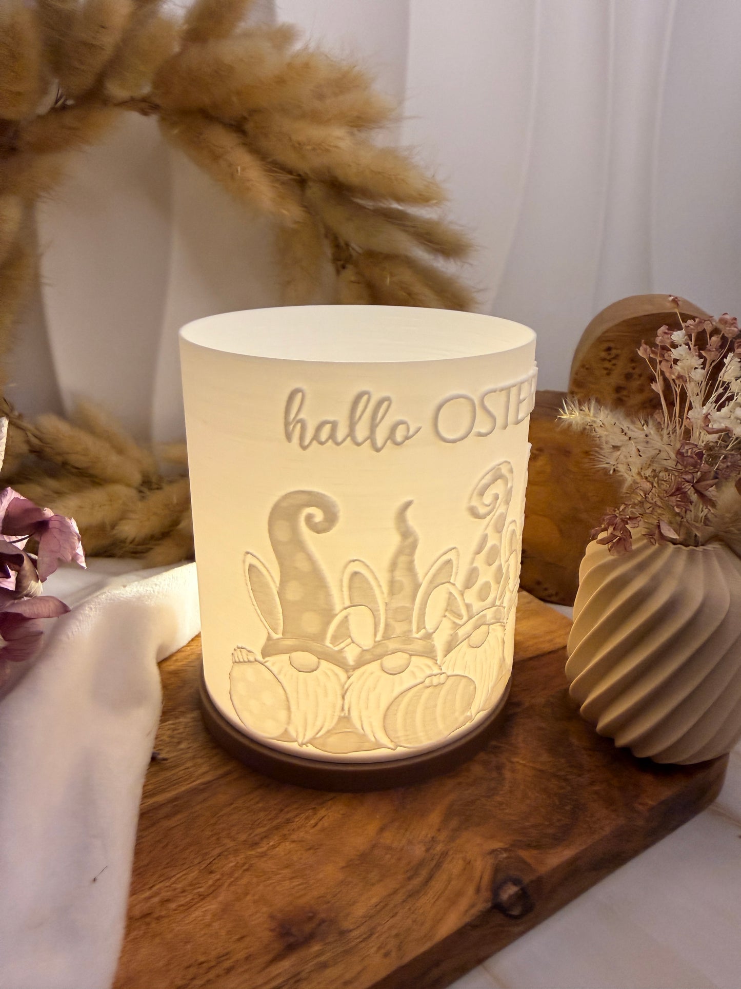 3D-Druckdatei - Windlicht - Oster Wichtel