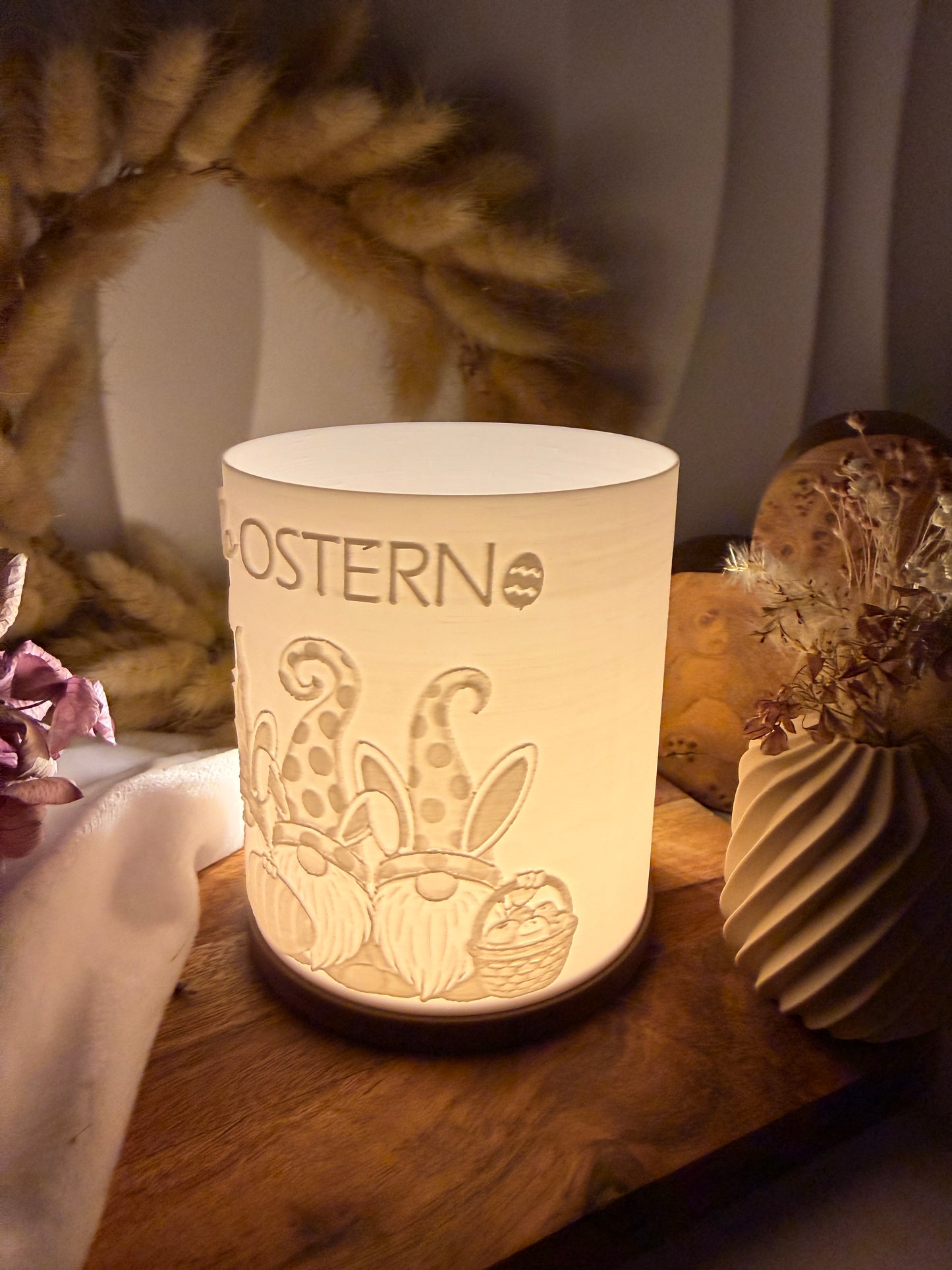 3D-Druckdatei - Windlicht - Oster Wichtel