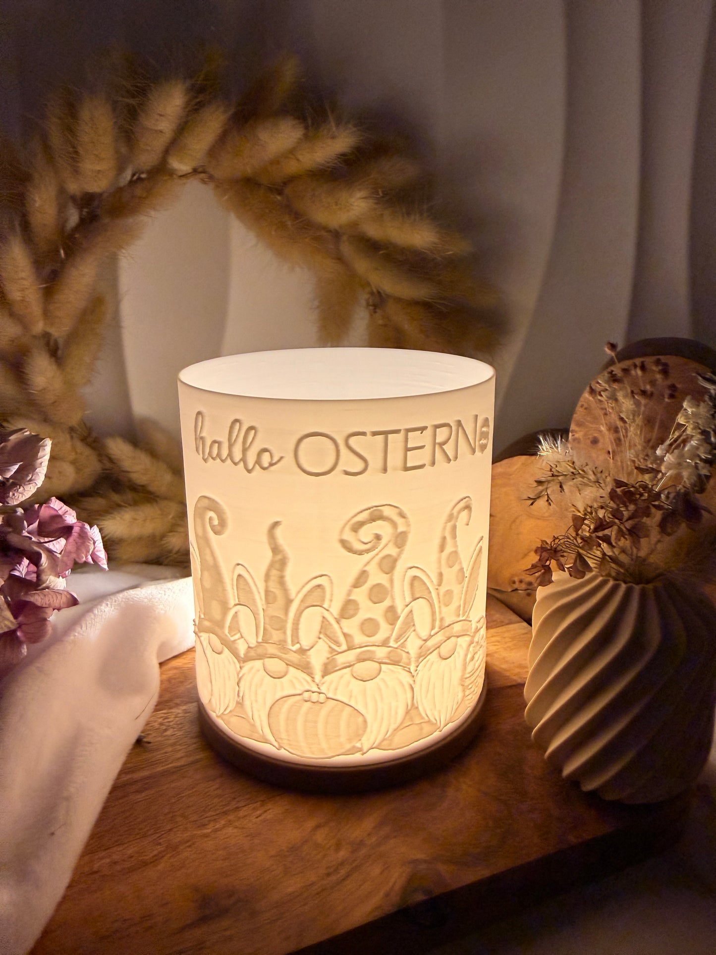 3D-Druckdatei - Windlicht - Oster Wichtel
