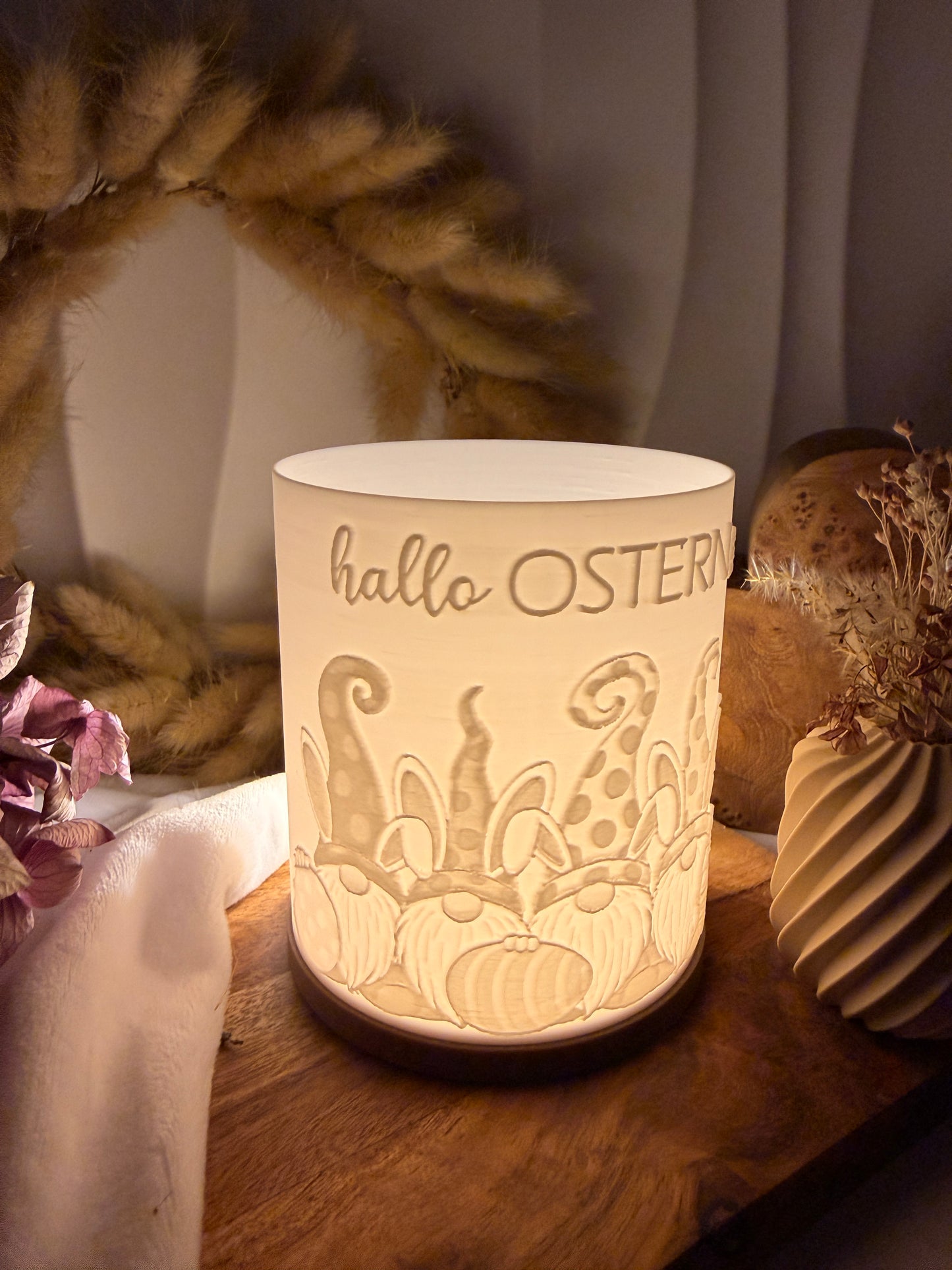 3D-Druckdatei - Windlicht - Oster Wichtel