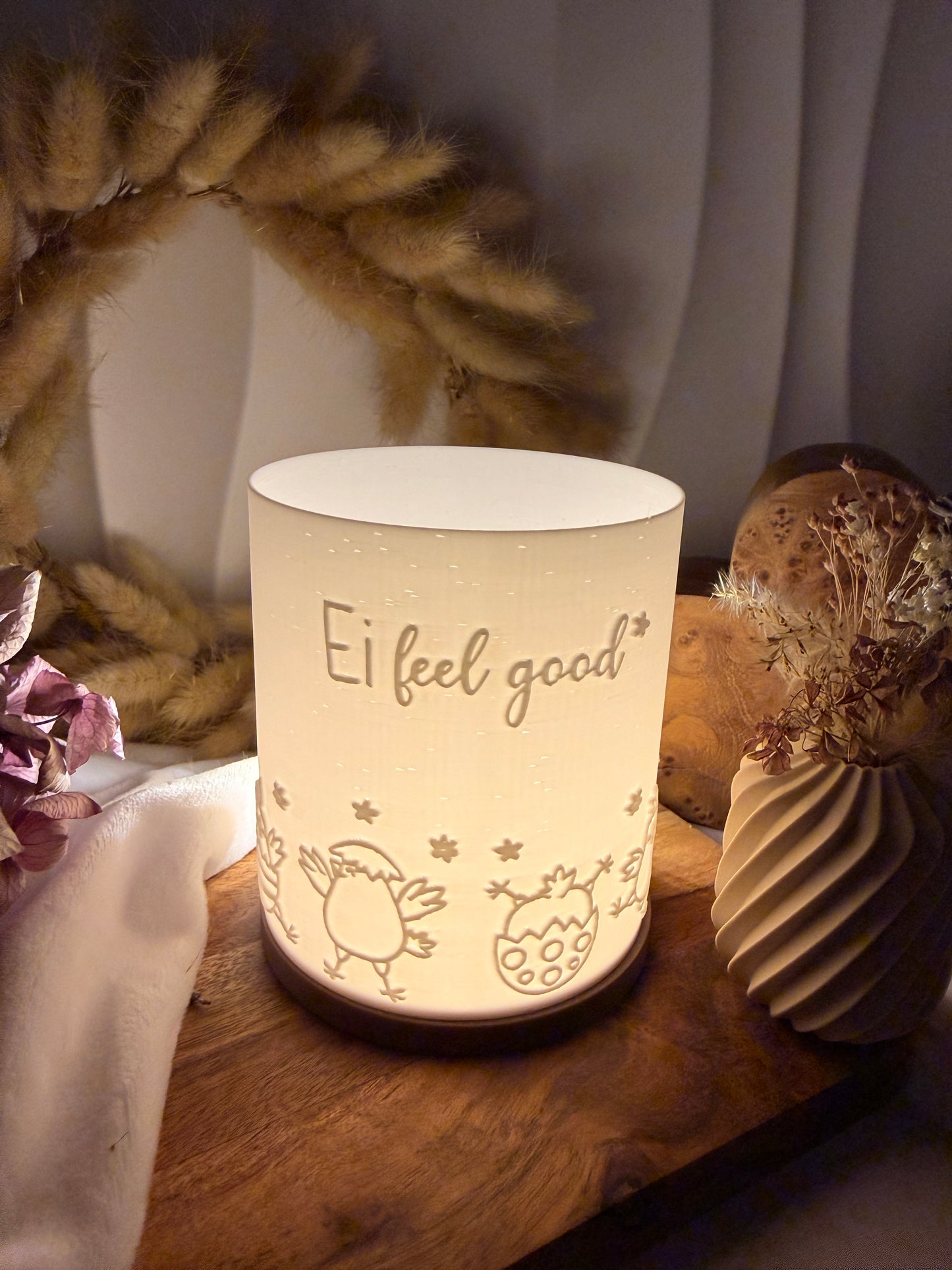 3D-Druckdatei - Windlicht - ei feel good