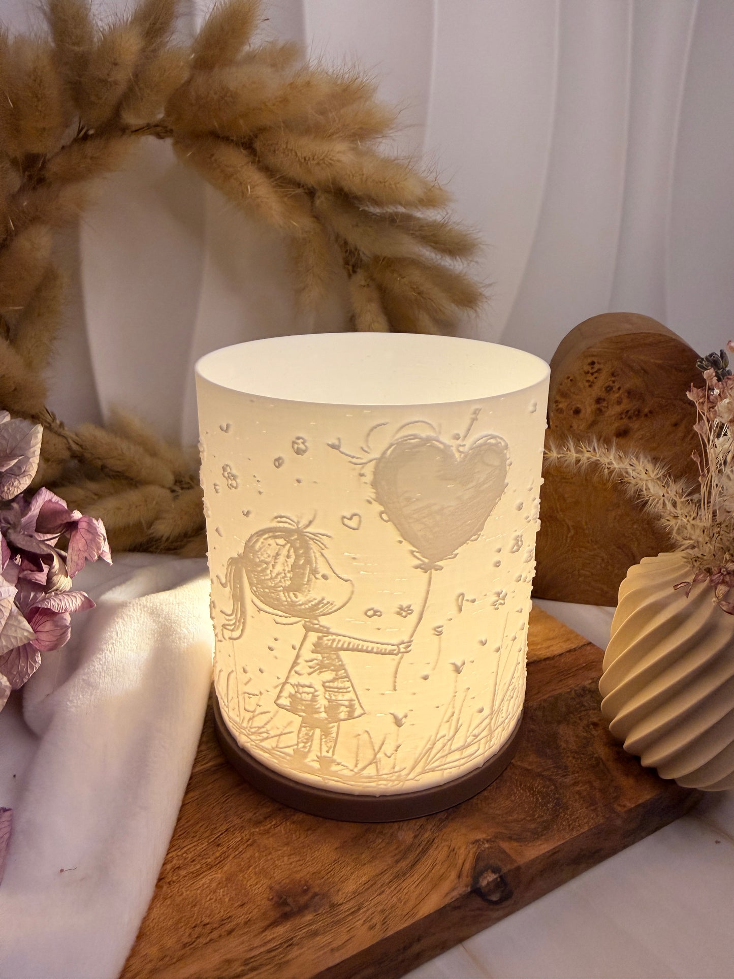 3D-Druckdatei - Windlicht - Love