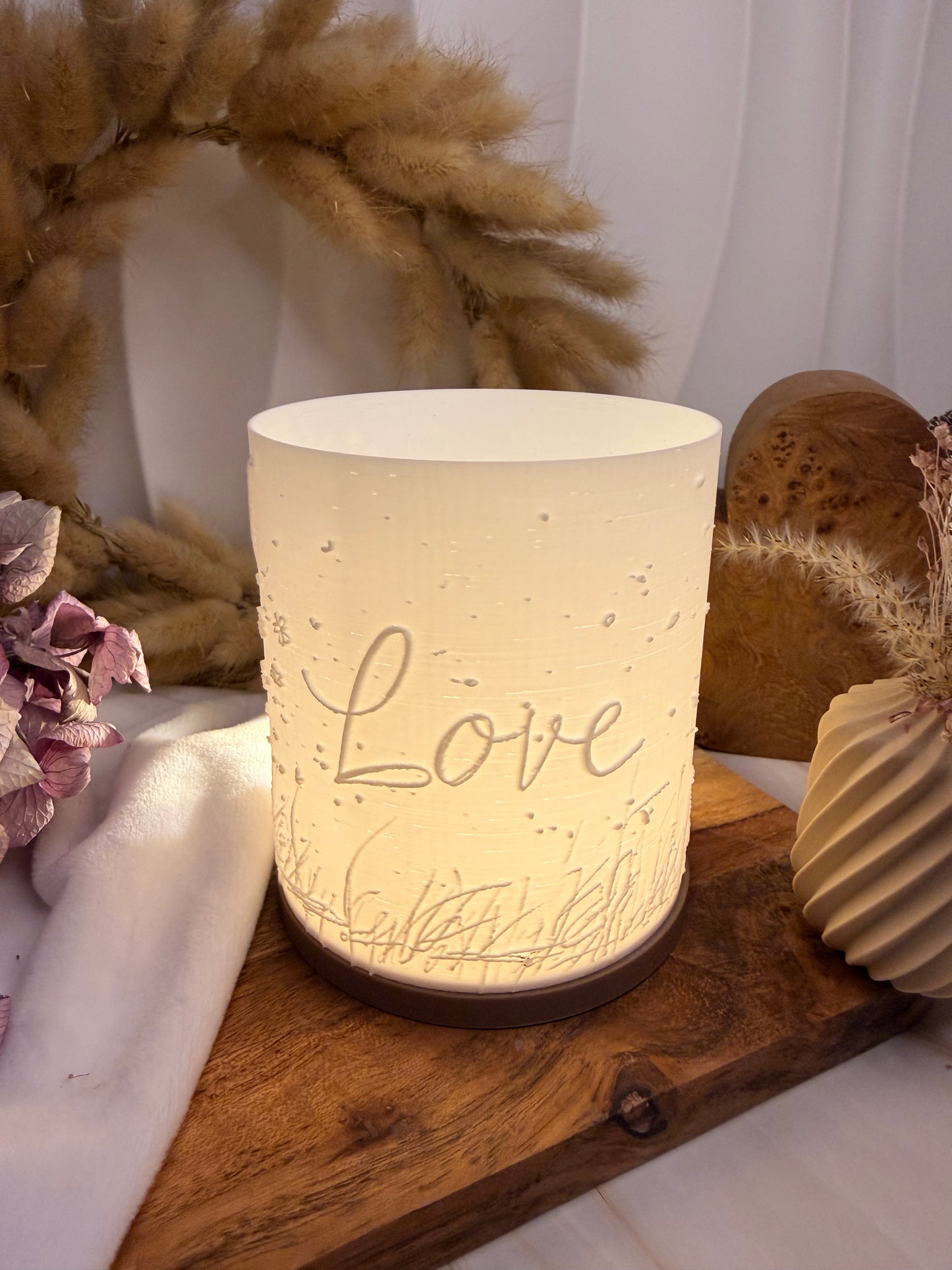 3D-Druckdatei - Windlicht - Love