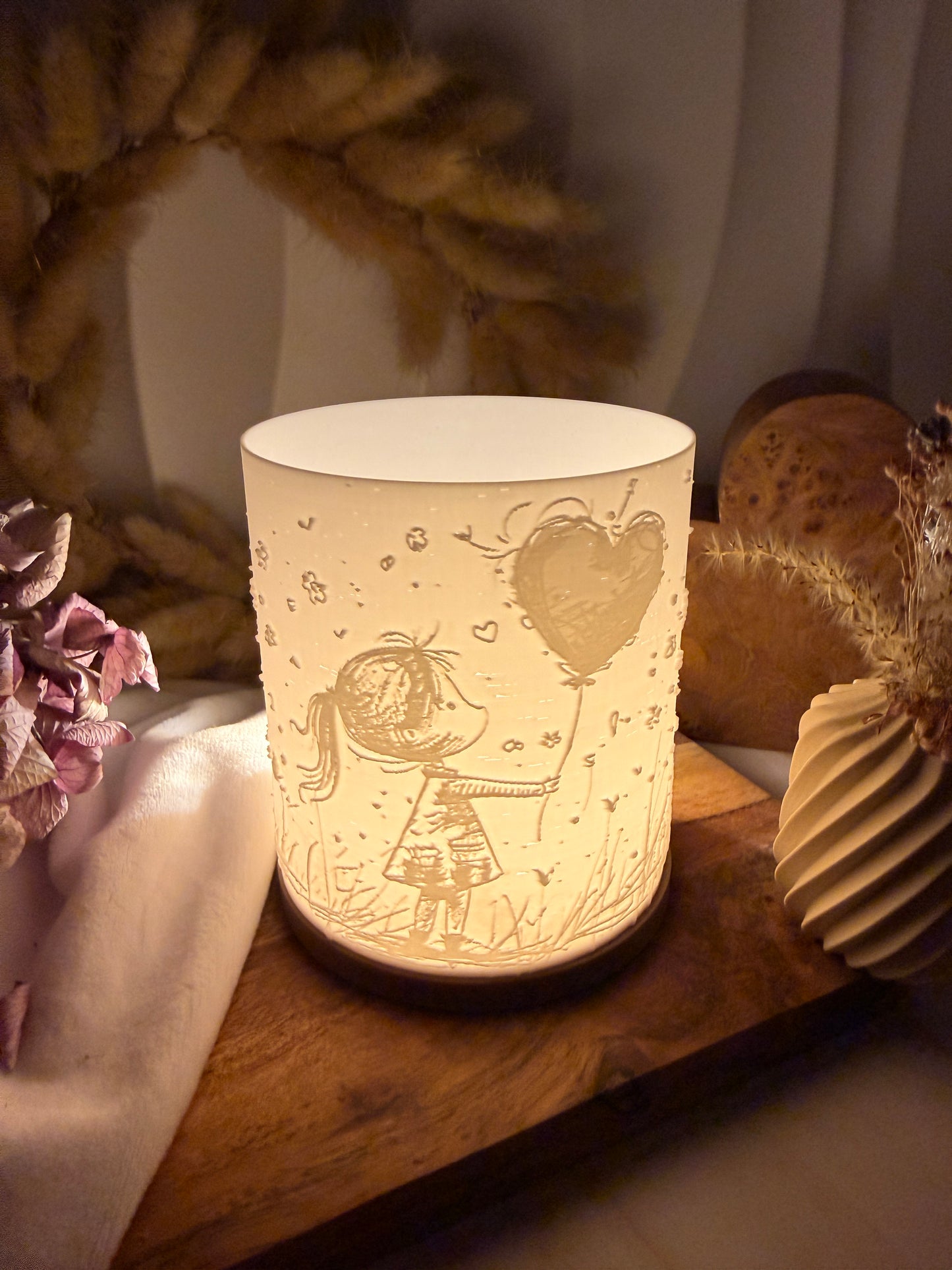 3D-Druckdatei - Windlicht - Love