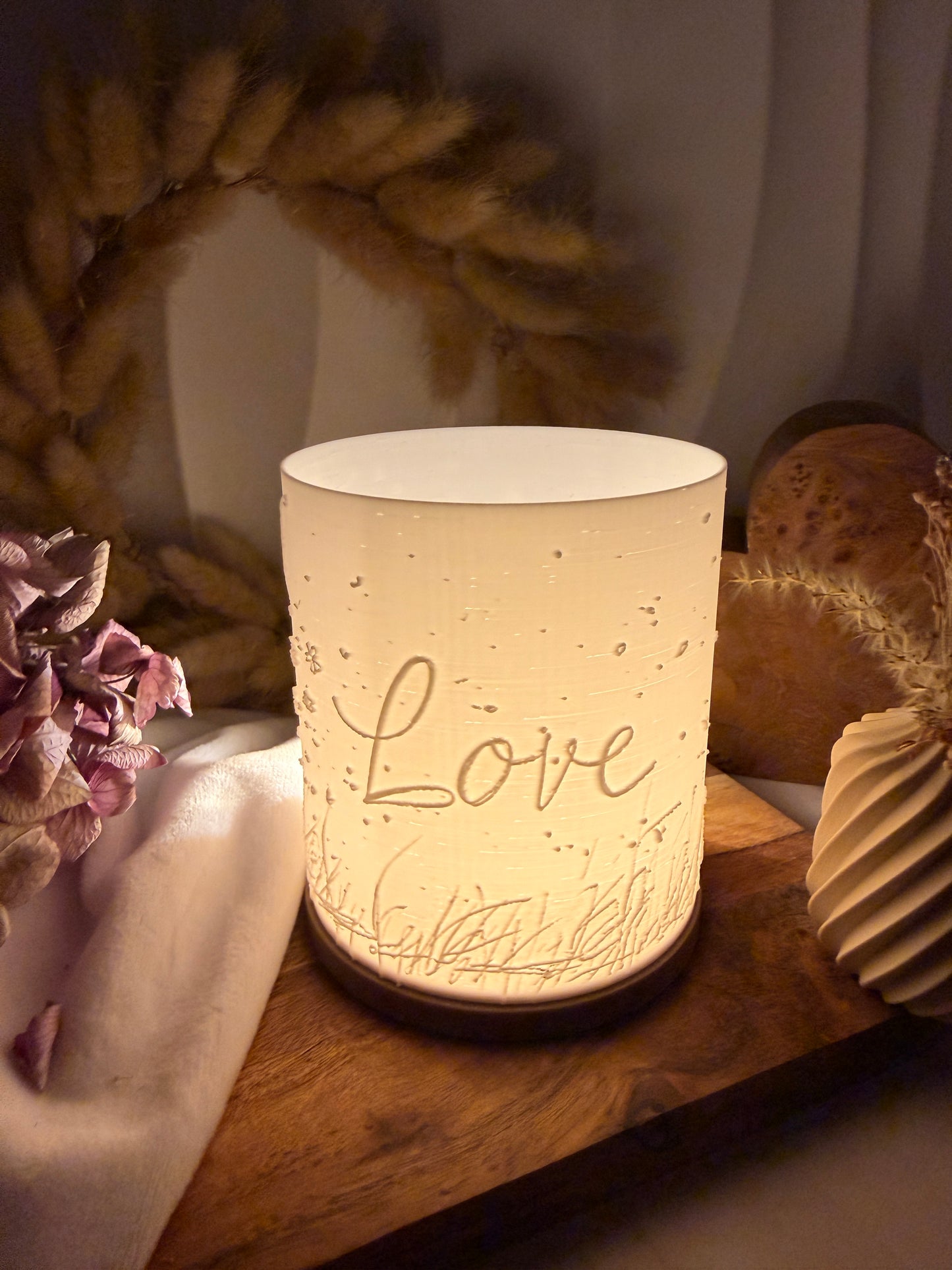 3D-Druckdatei - Windlicht - Love