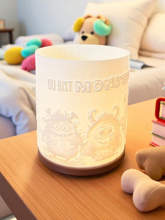 3D-Druckdatei - Nachtlicht - Monstermäßig