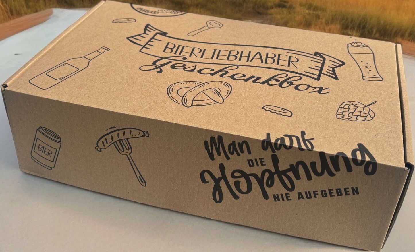 Geschenkbox für Bierfreunde und Bierliebhaber