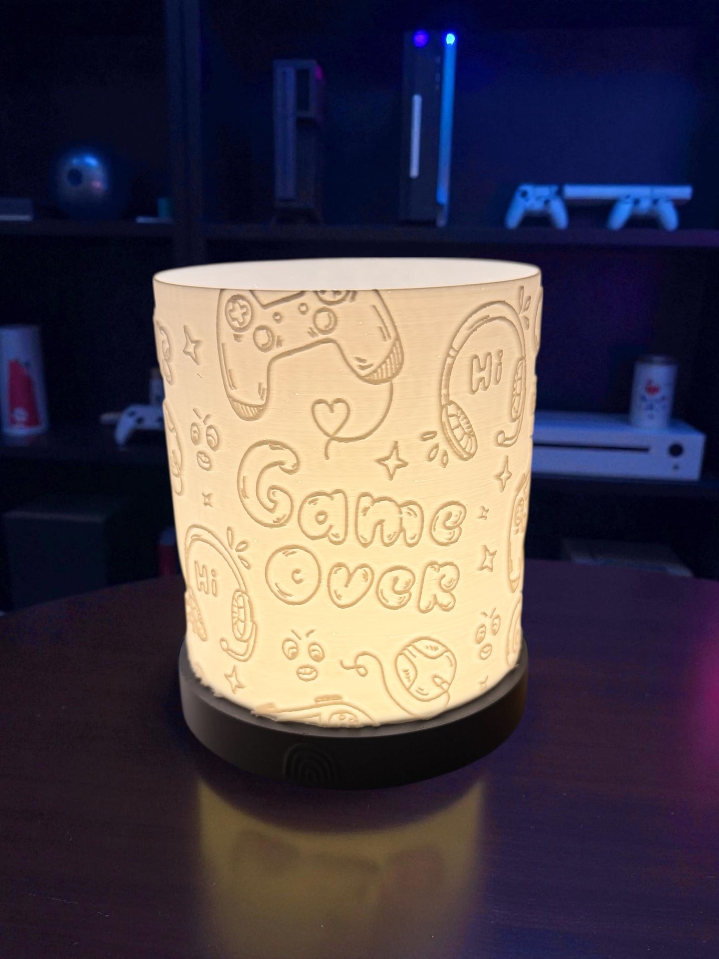 3D-Druckdatei - Coole - Gaming - Zimmer - Beleuchtung