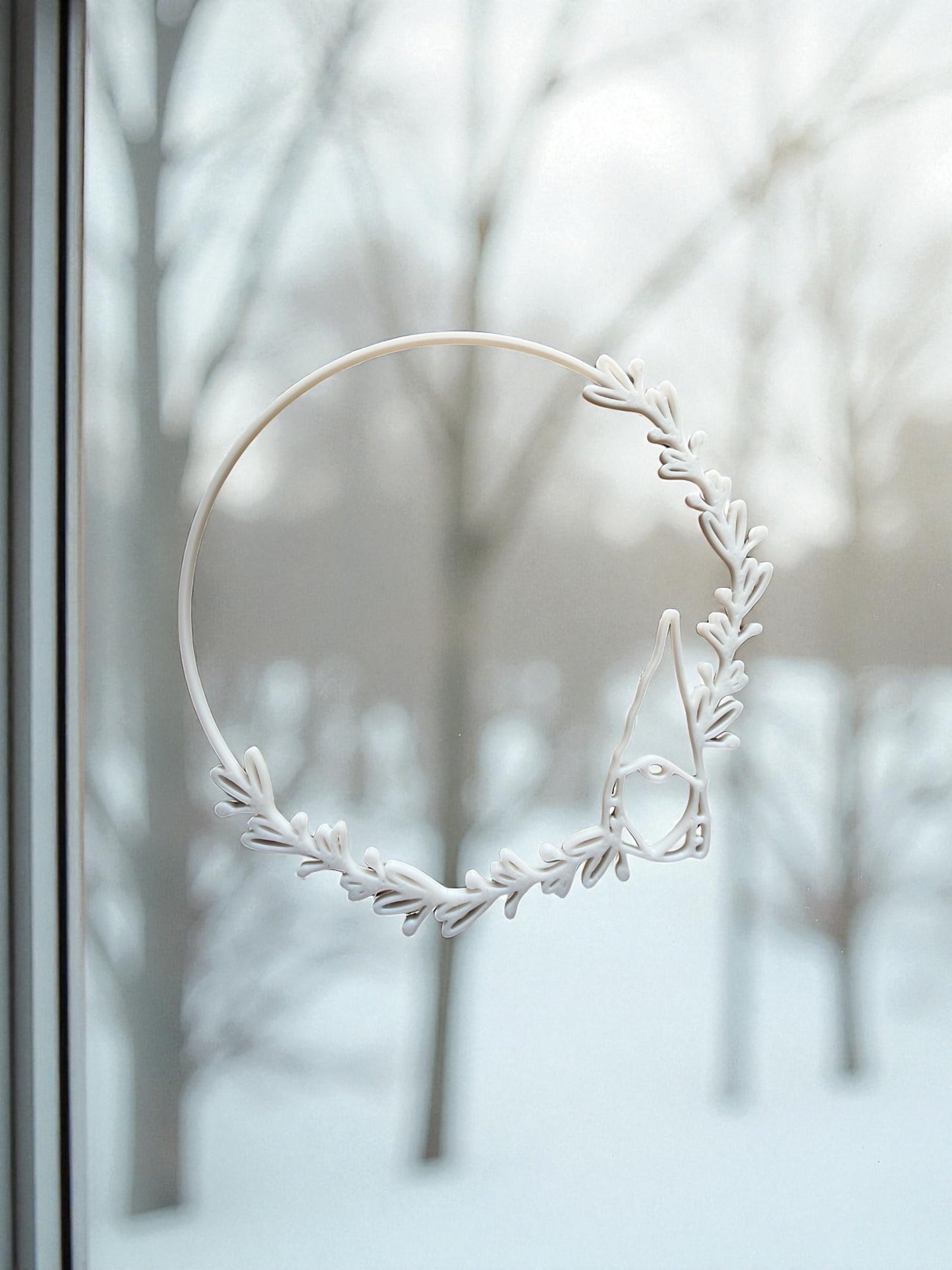 3D-Druckdatei STL + 3MF Türkranz - Zwerg - Fensterkranz