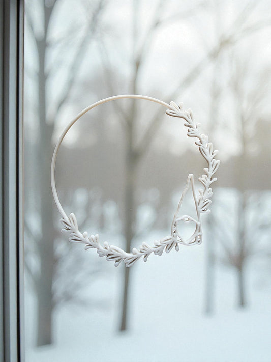 3D-Druckdatei STL + 3MF Türkranz - Zwerg - Fensterkranz